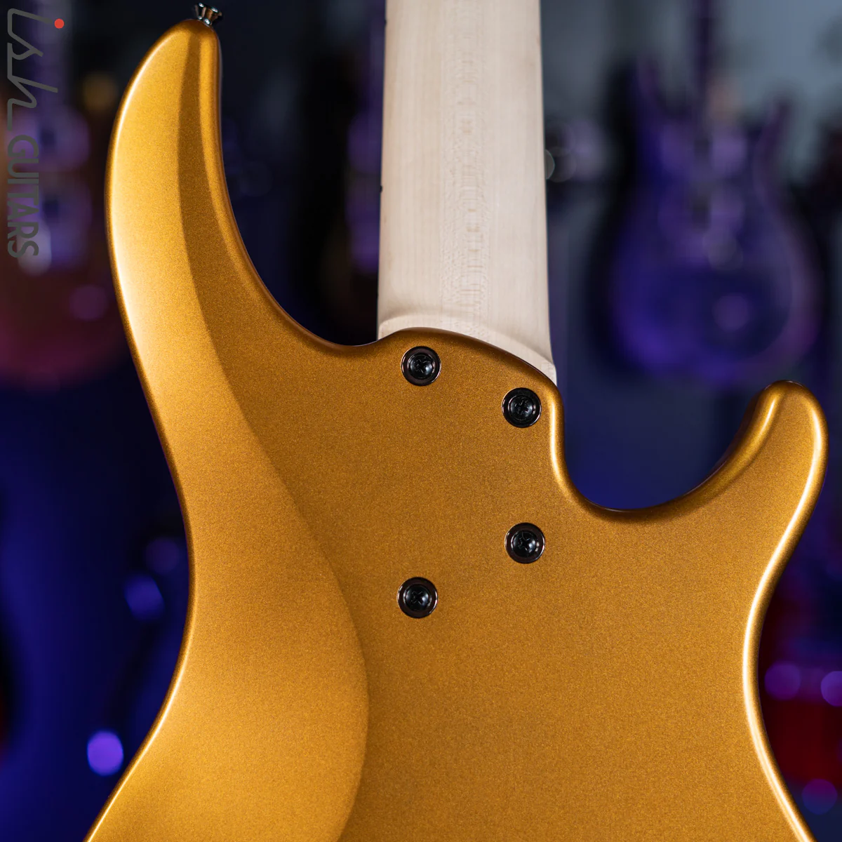 Dingwall NG-3 5-String Bass Left Handed Metallic Gold Matte - Image 8
