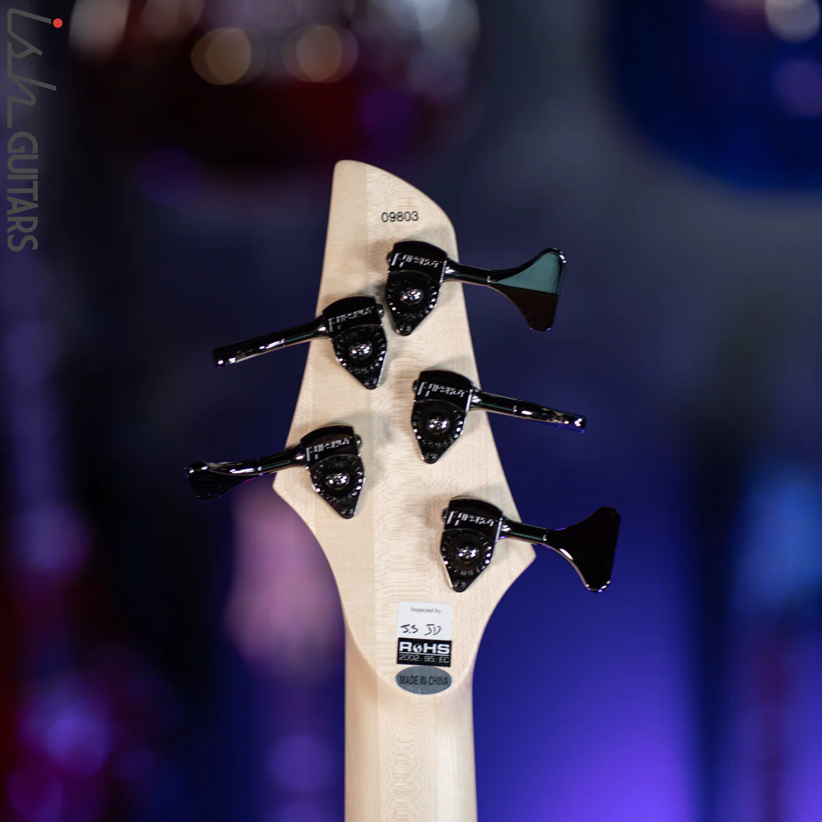 Dingwall NG-3 5-String Bass Left Handed Metallic Gold Matte - Image 11