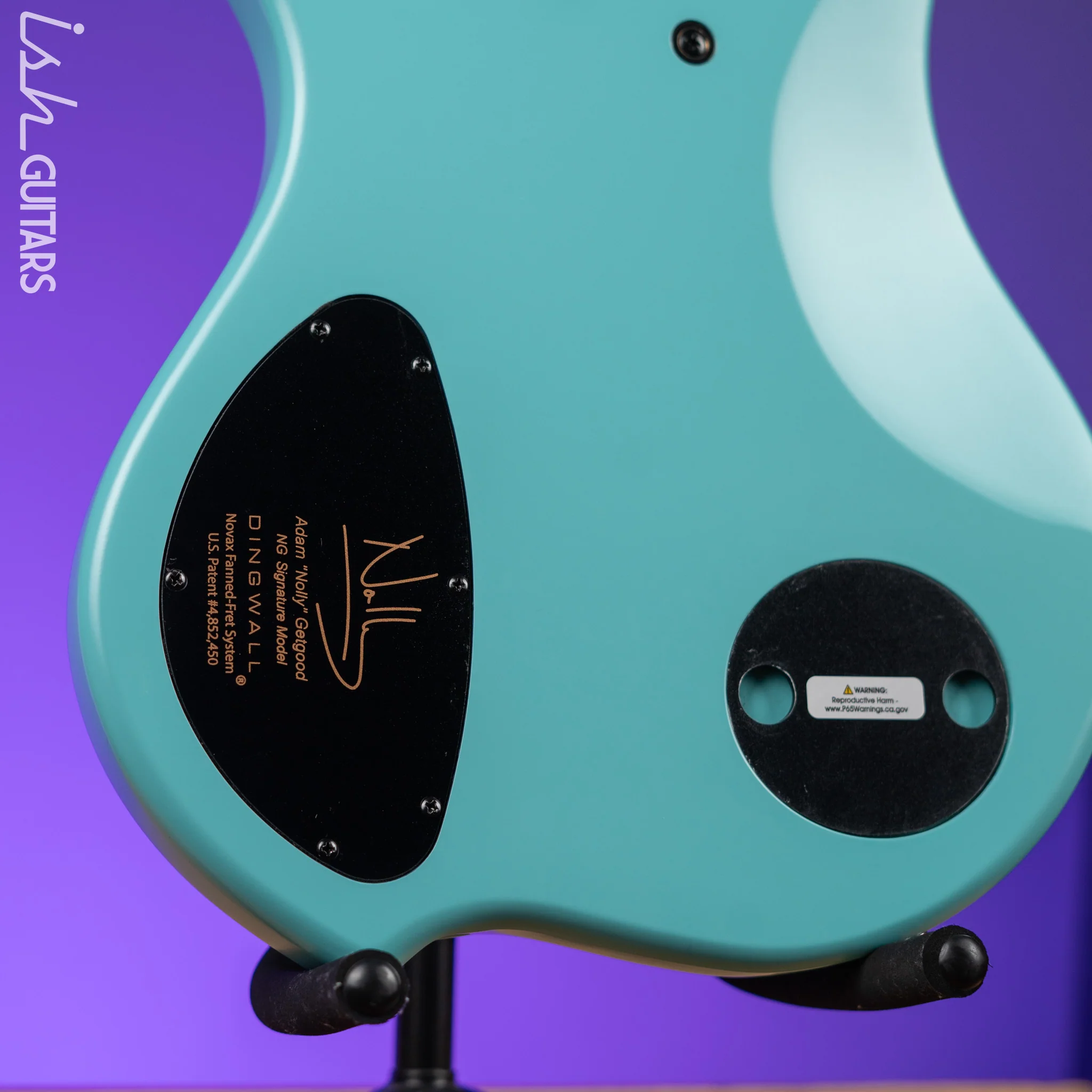 Dingwall NG-3 5-String Bass Matte Celestial Blue - Image 9