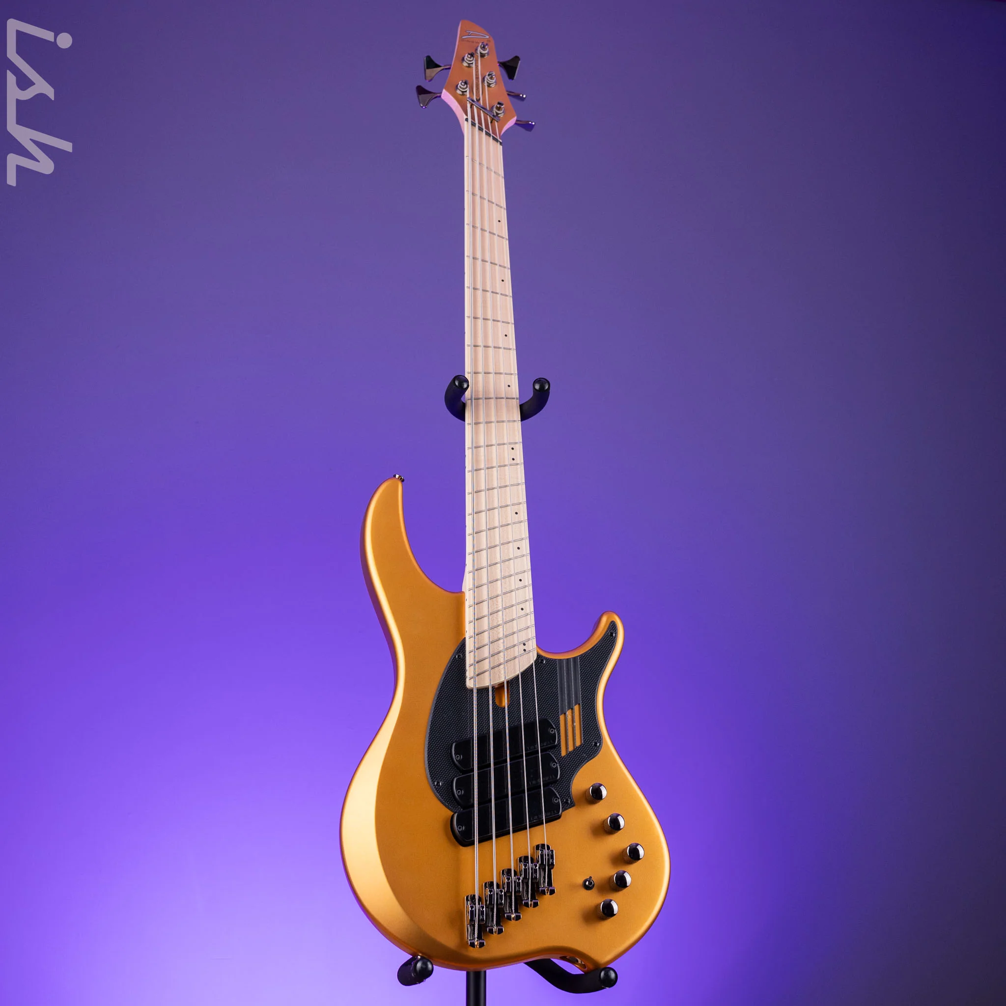 Dingwall NG-3 5-String Bass Matte Gold Metallic - Image 2