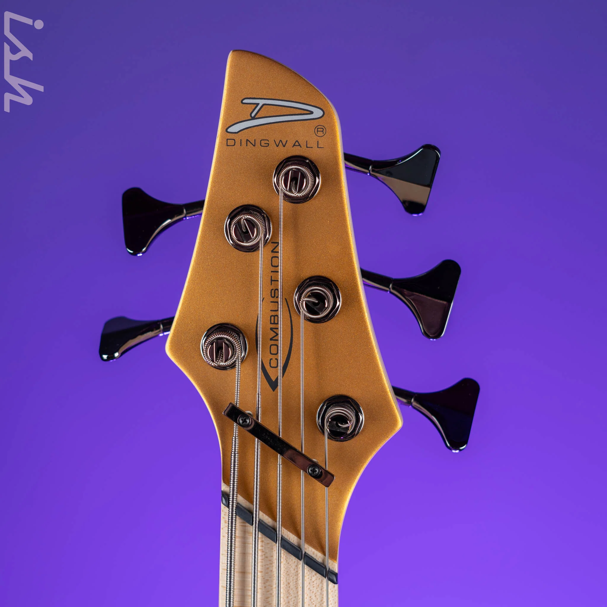 Dingwall NG-3 5-String Bass Matte Gold Metallic - Image 5