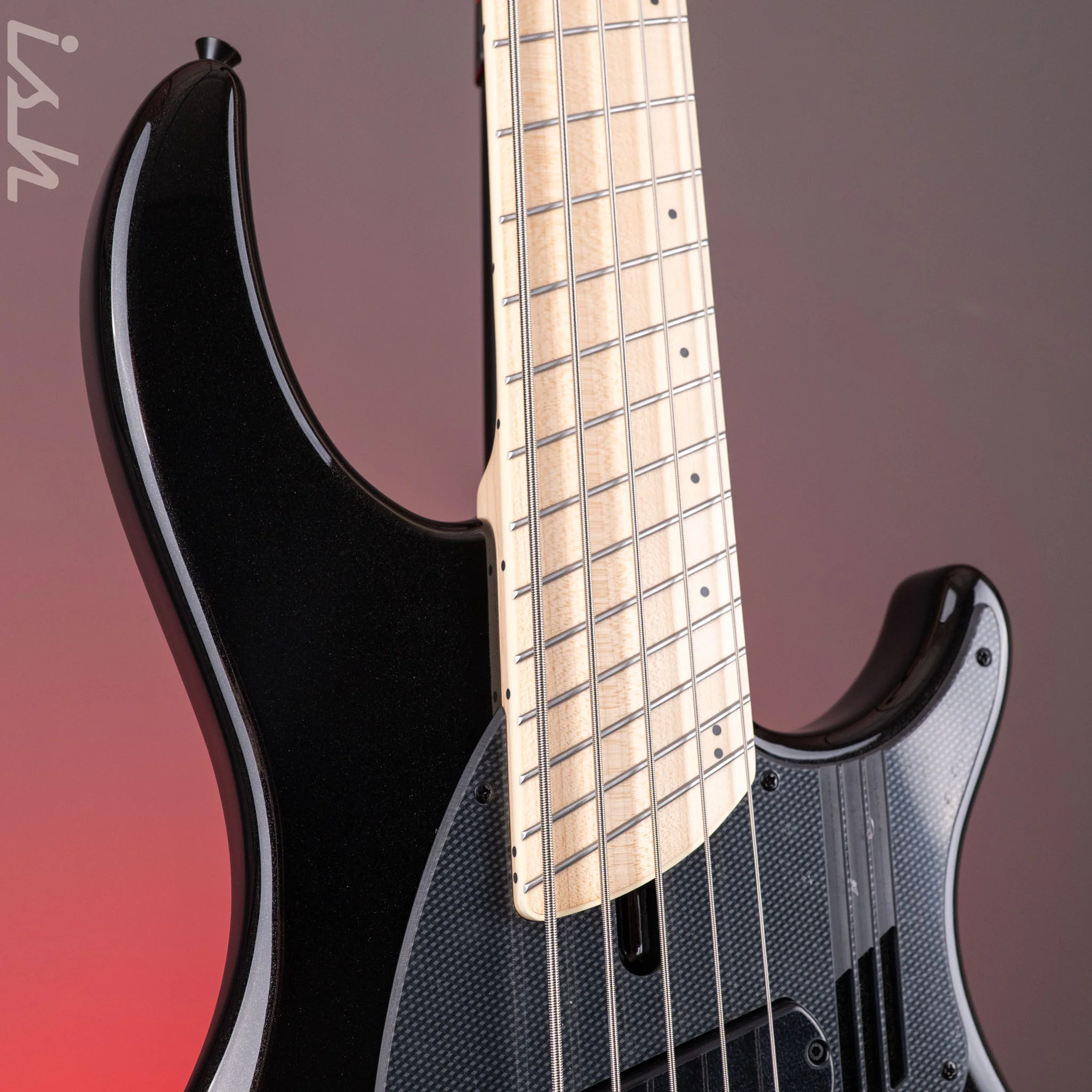Dingwall NG-3 5-String Bass Metallic Black - Image 4