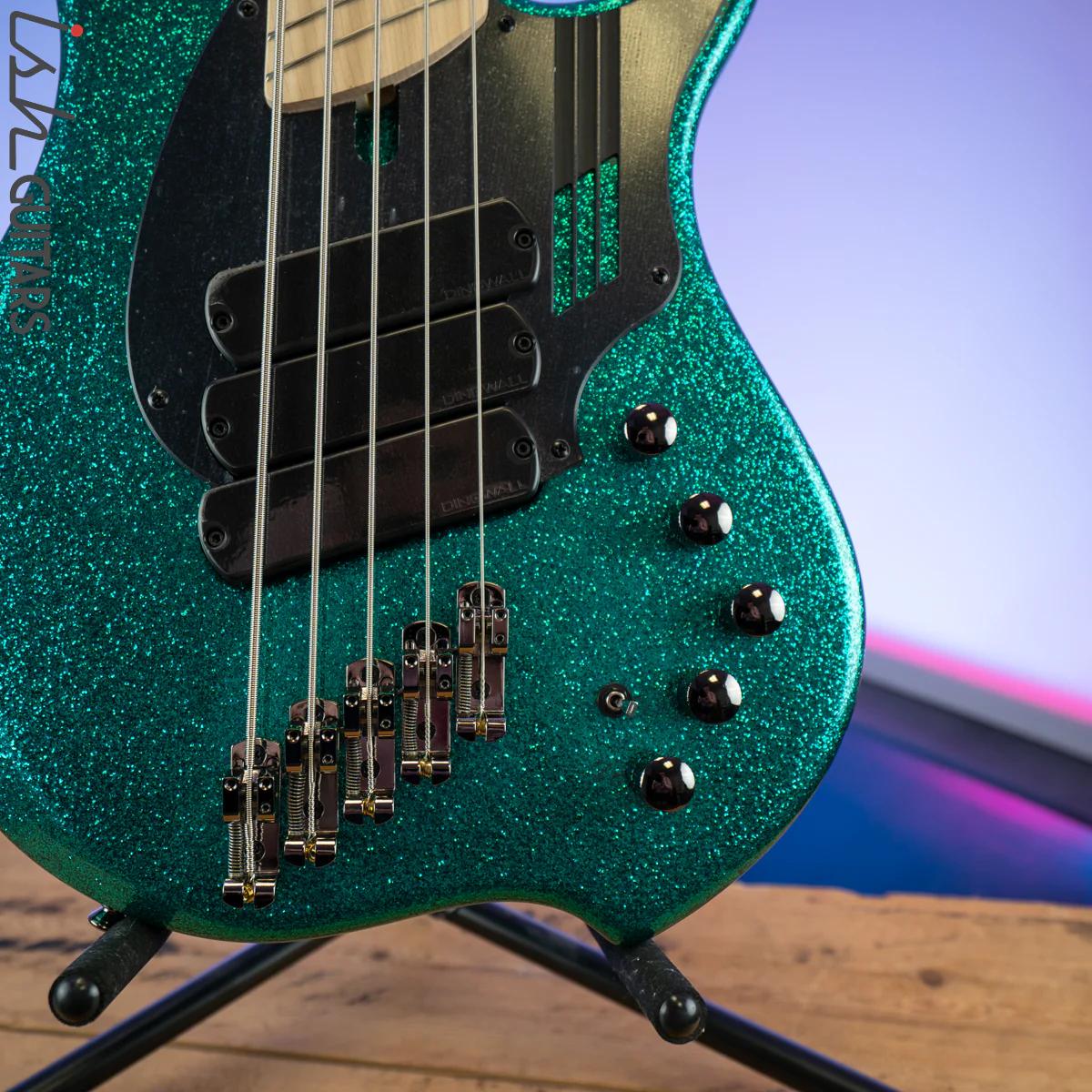 Dingwall NG-3 5 String Metalflake Aquamarine - Image 4