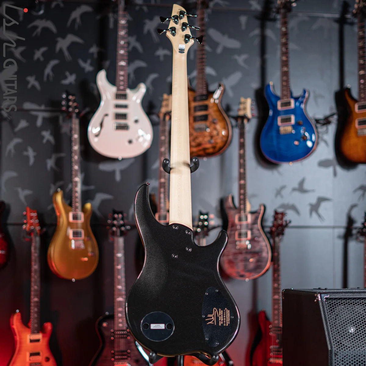Dingwall NG-3 5-String Left Handed Bass Metallic Black - Image 7