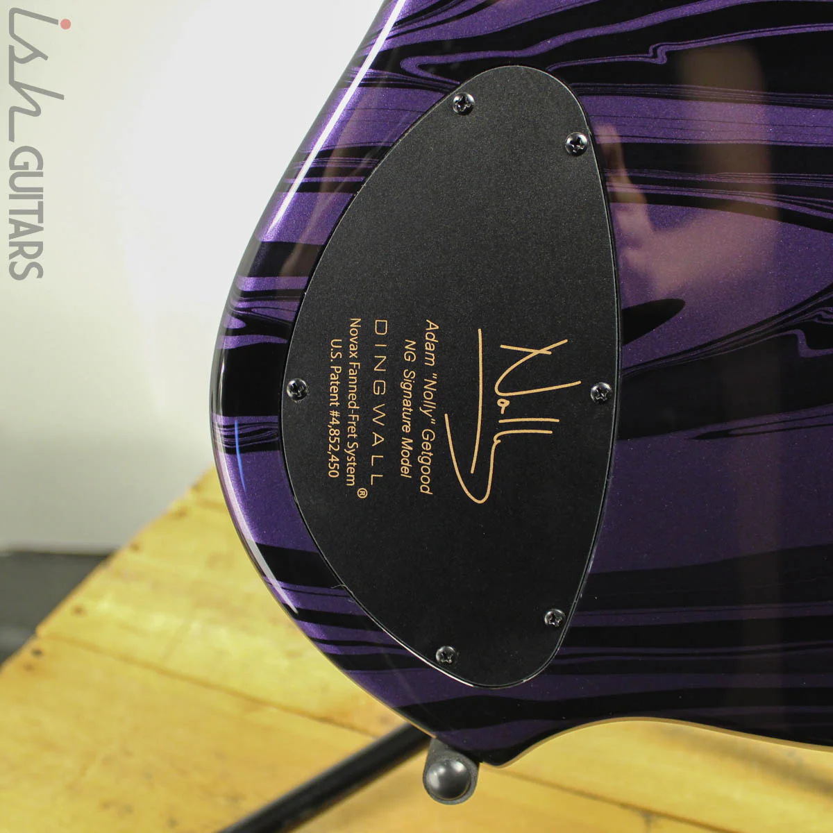 Dingwall NG-3 5-String Purple Metallic Swirl B-STOCK - Image 10