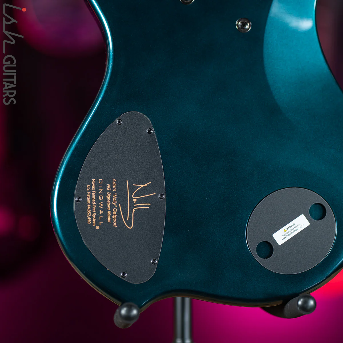 Dingwall NG-3 6-String Adam “Nolly” Getgood Black Forest Green - Image 10
