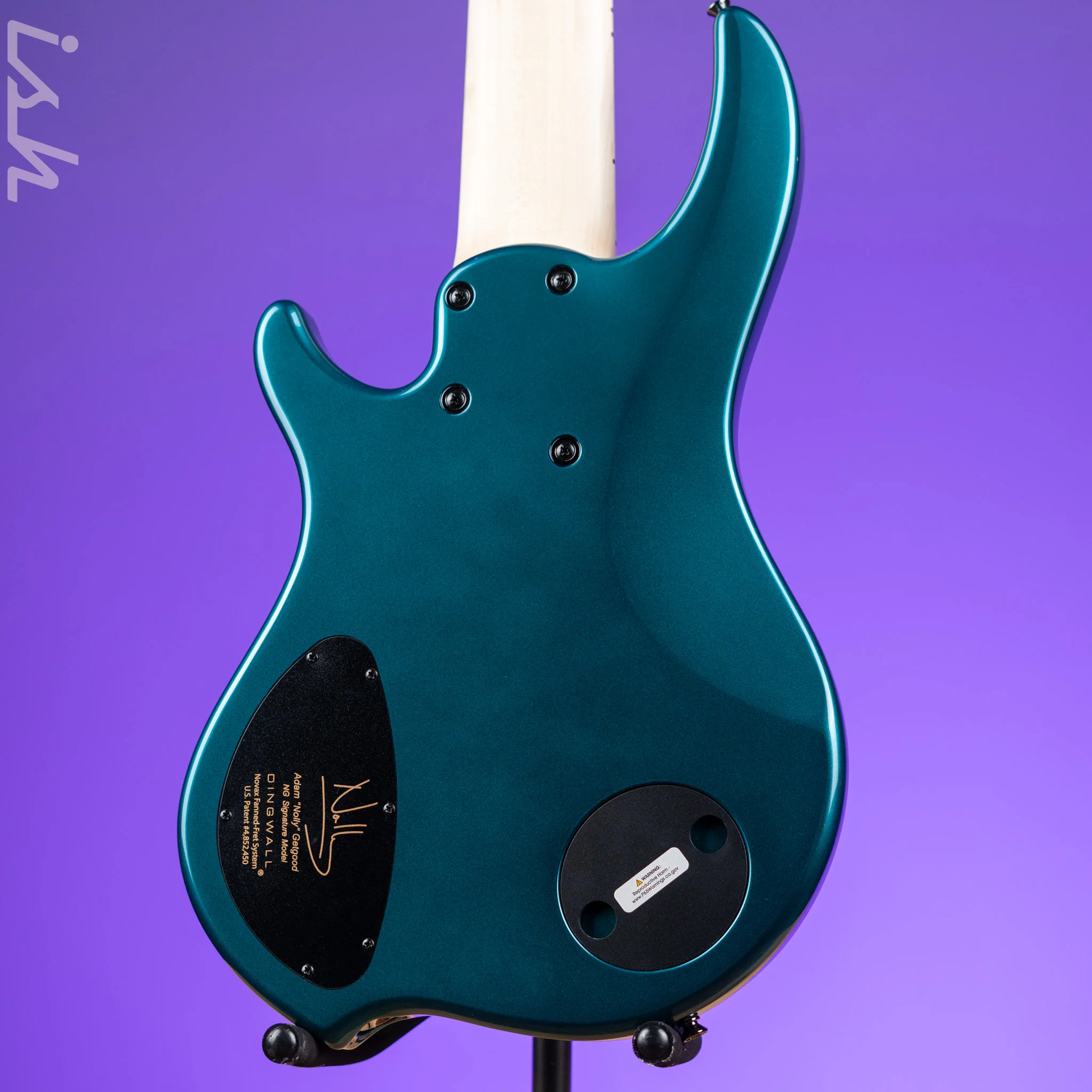 Dingwall NG-3 6-String Bass Black Forest Green - Image 7