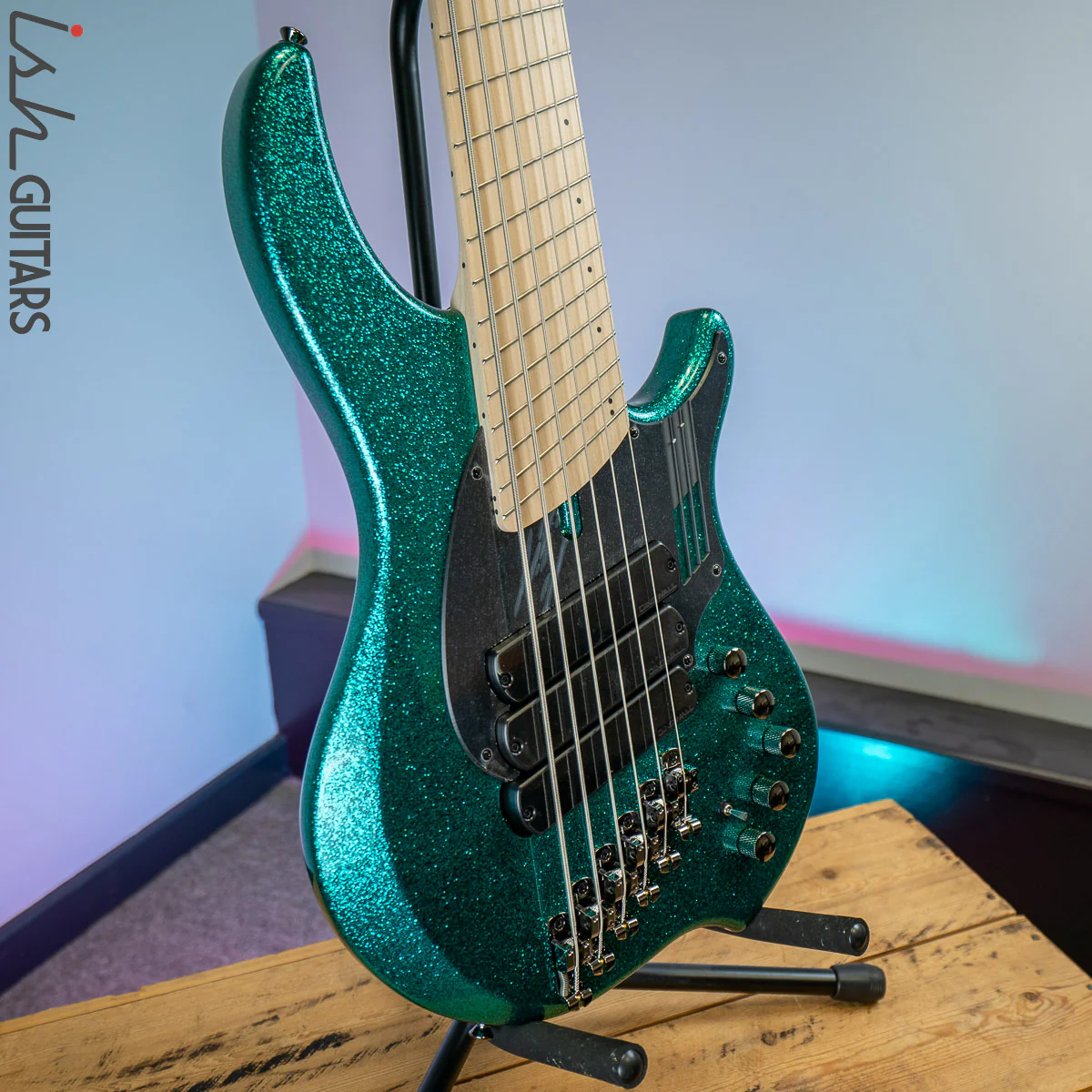 Dingwall NG-3 6-String Bass Gloss Aquamarine Metalflake - Image 5