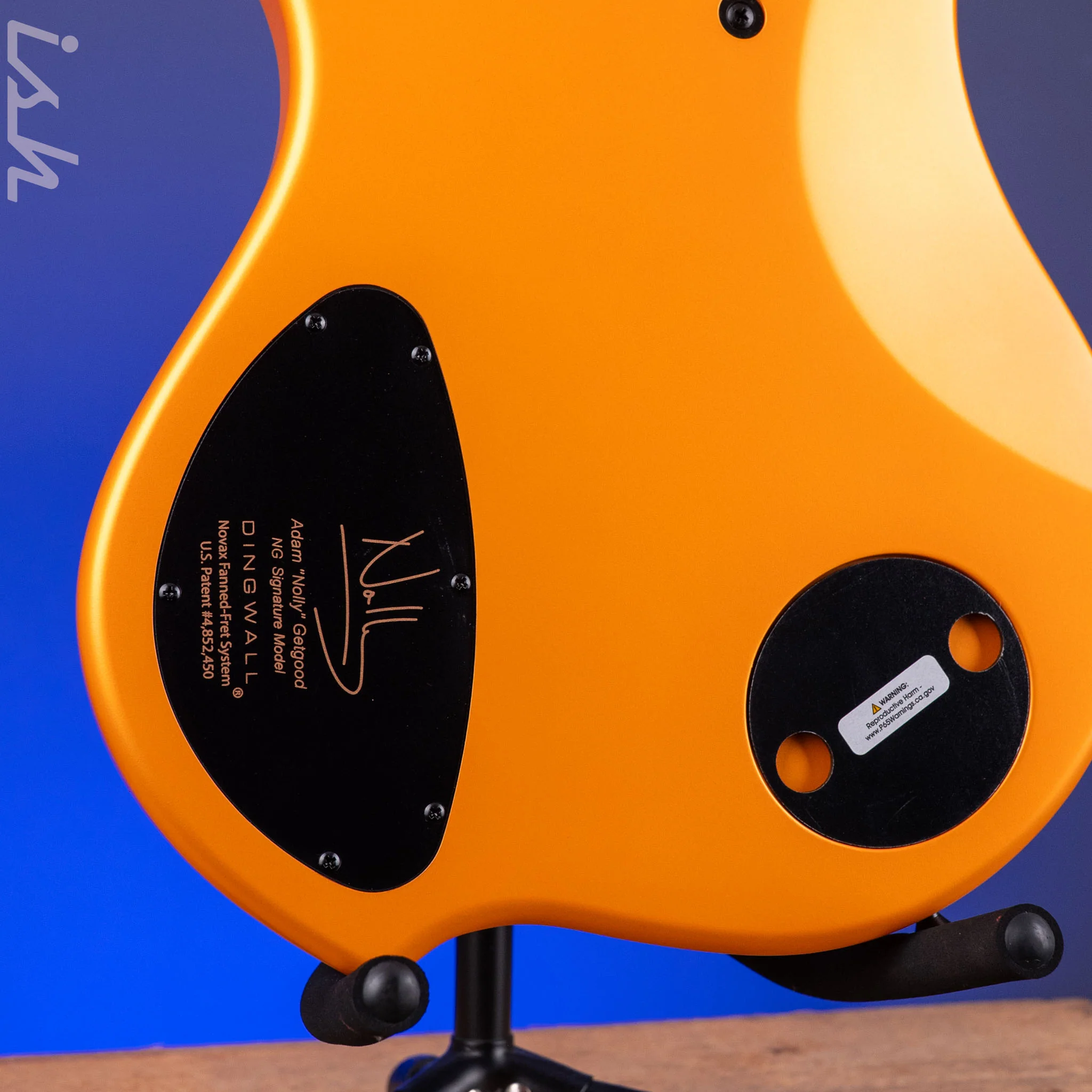 Dingwall NG-3 6-String Bass Lamborghini Orange Matte - Image 11