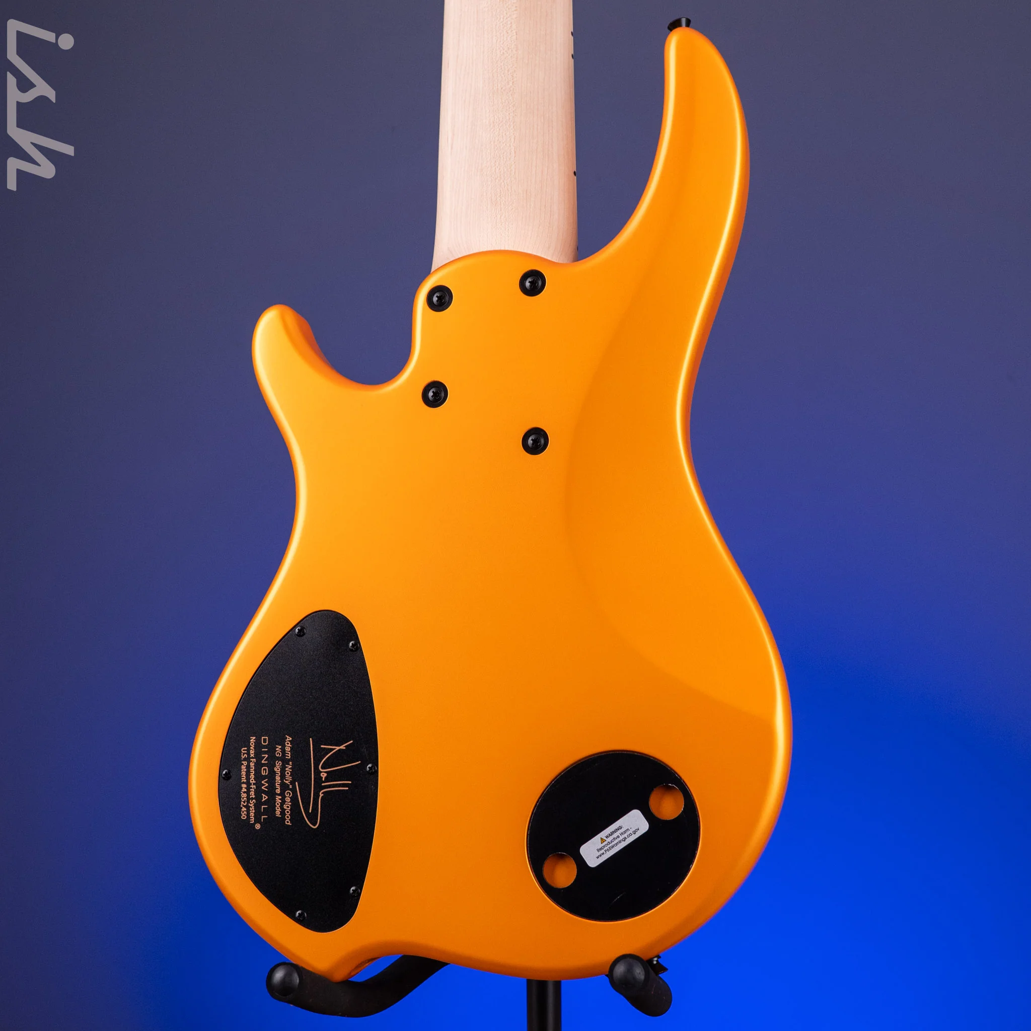 Dingwall NG-3 6-String Bass Lamborghini Orange Matte - Image 9