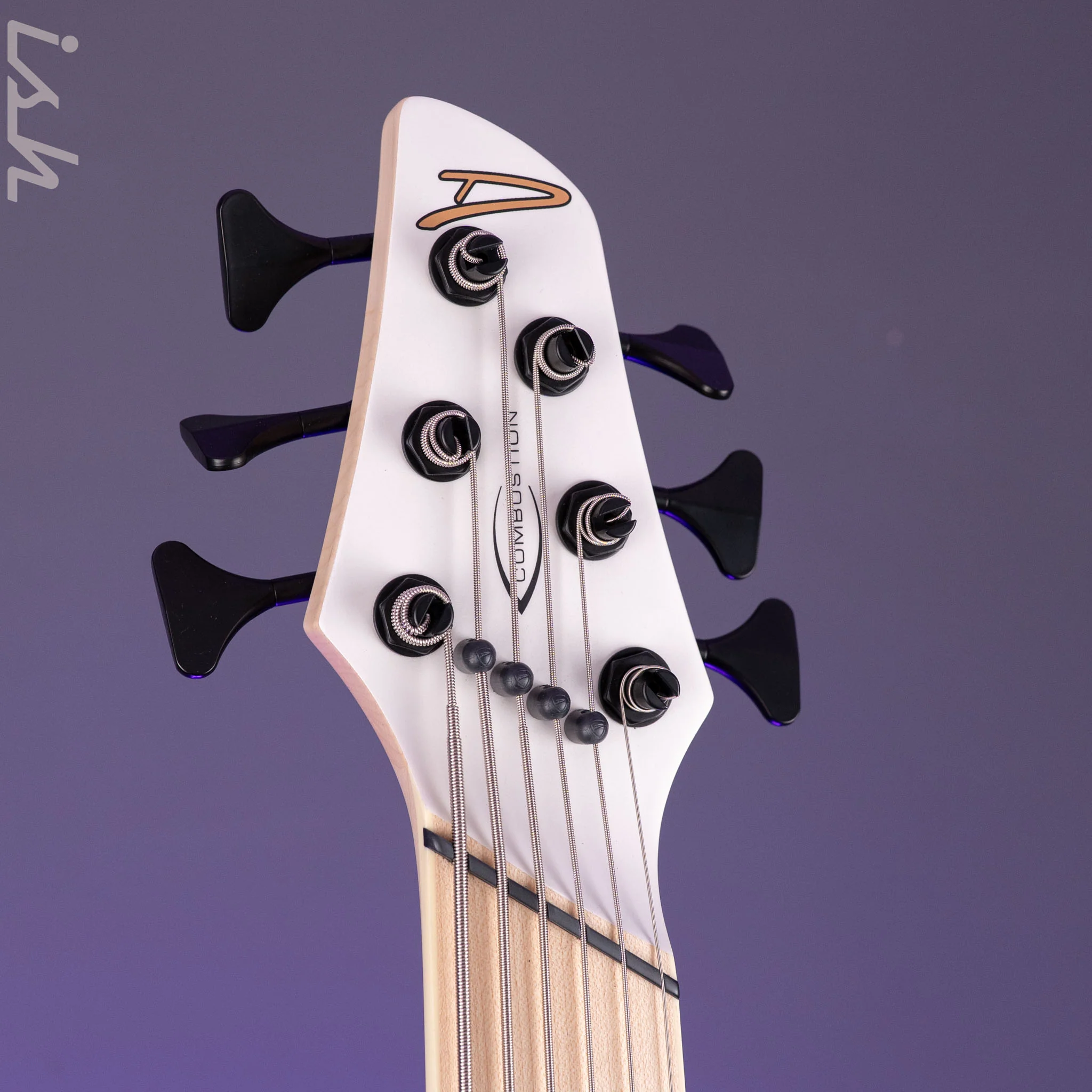 Dingwall NG-3 6-String Bass Matte Ducati Pearl White - Image 7