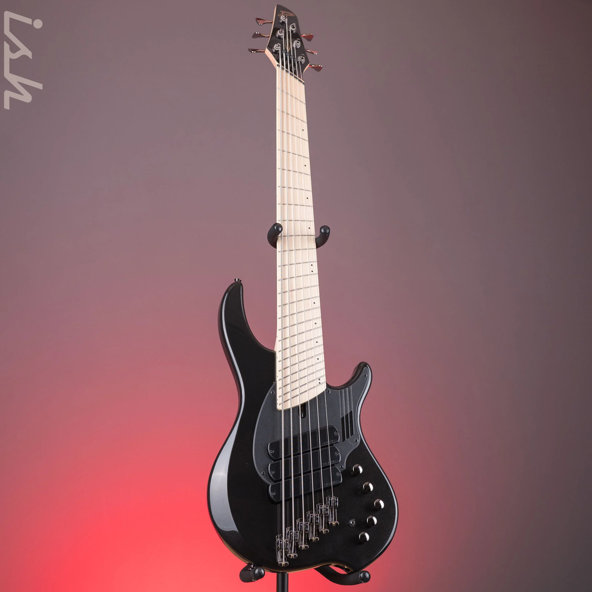 Dingwall NG-3 6-String Bass Metallic Black - Image 2