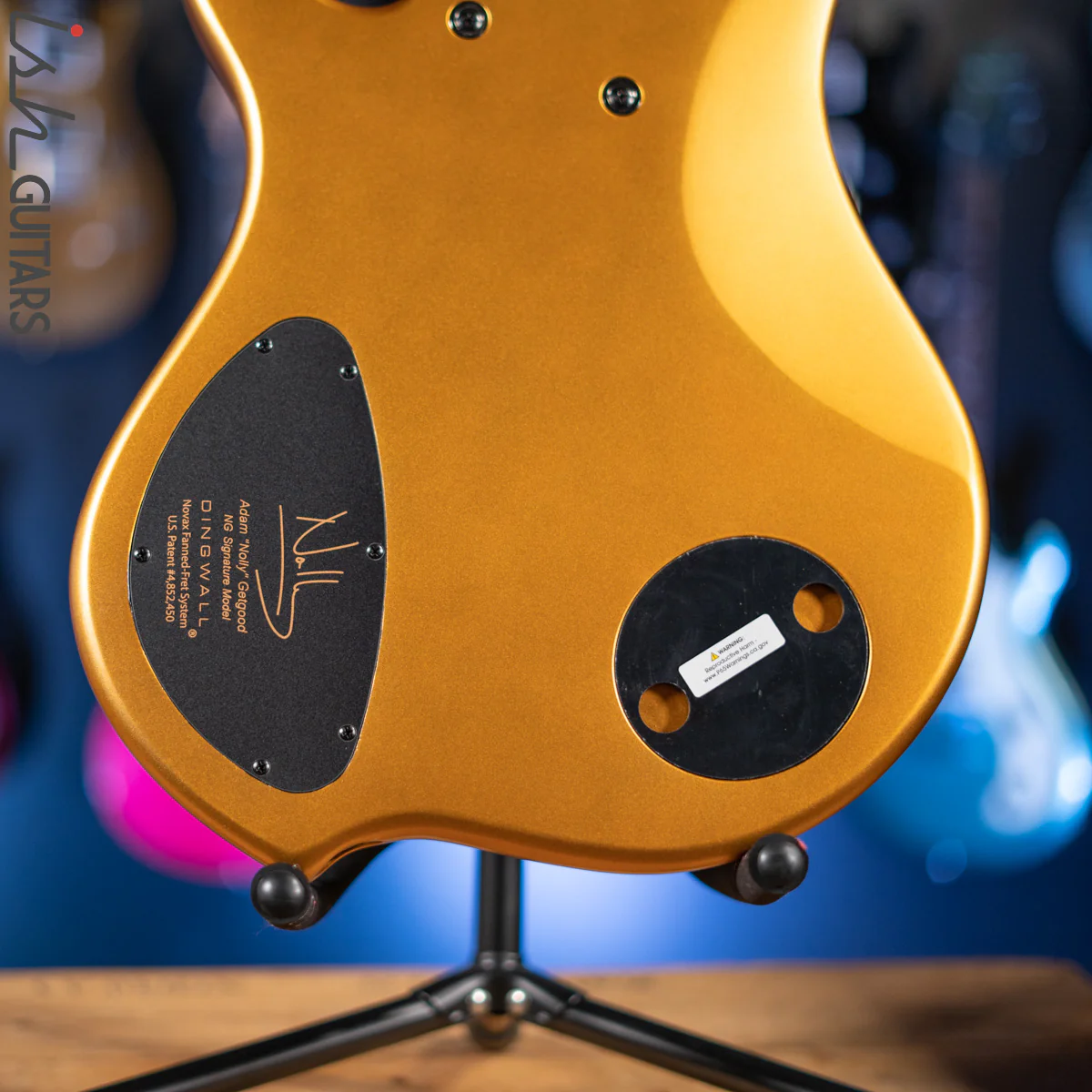 Dingwall NG-3 6-String Bass Metallic Gold Matte - Image 9
