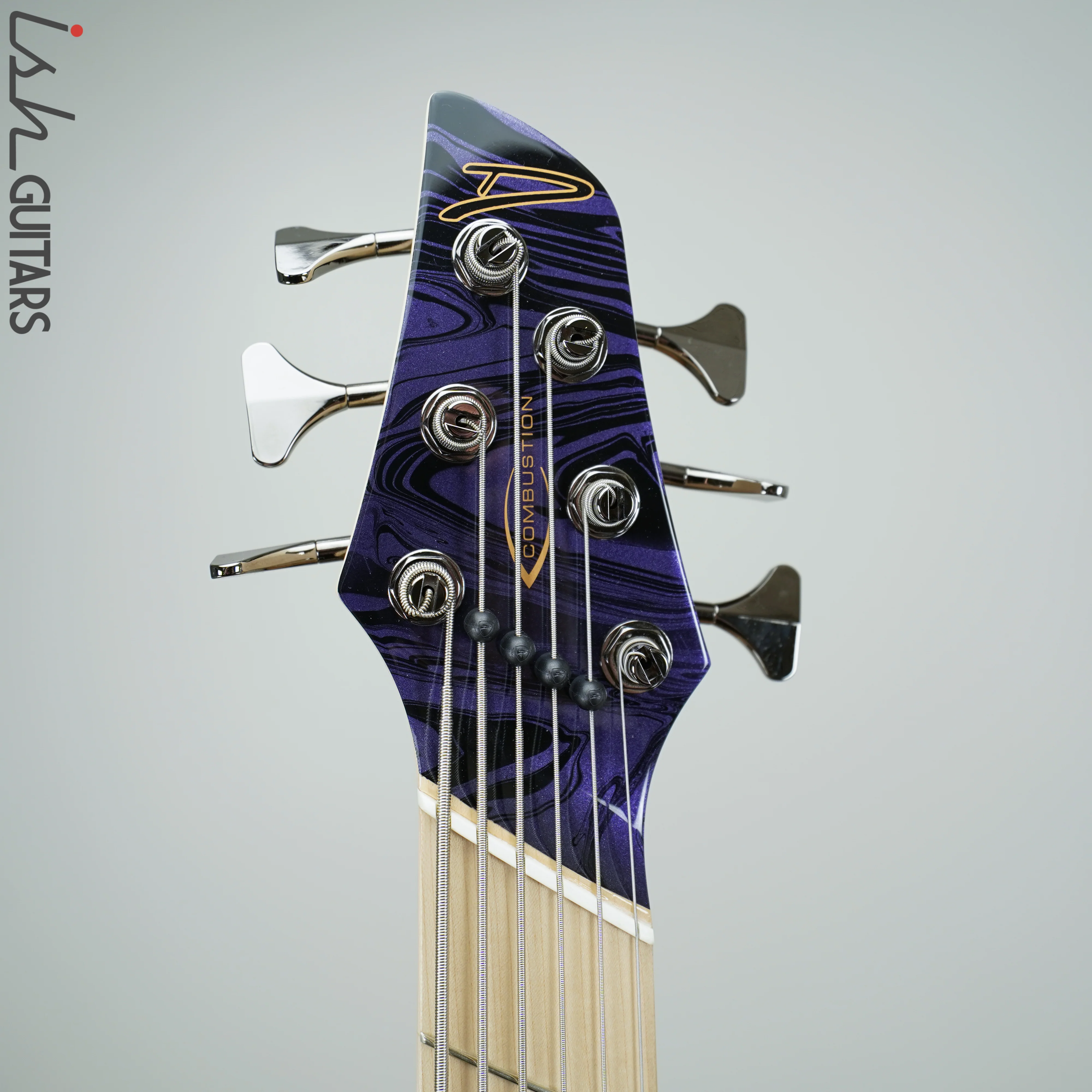Dingwall NG-3 6 String Bass Purple Metallic Swirl - Image 6
