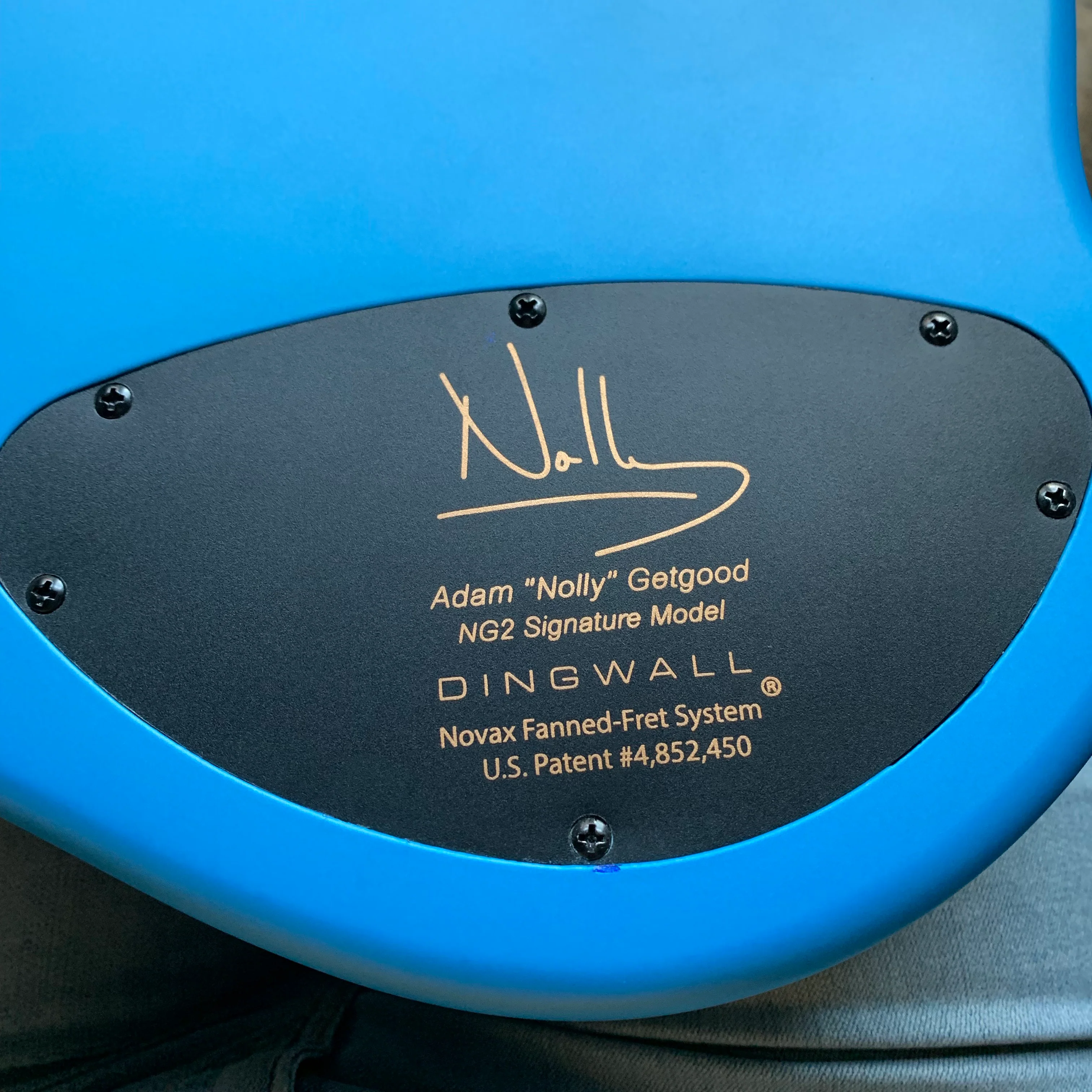 Dingwall NG2 5-String Laguna Seca Blue Maple Fretboard B-Stock - Image 10