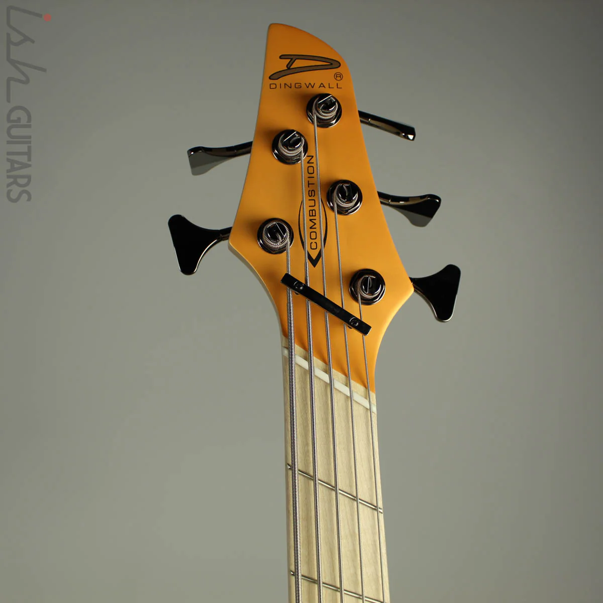 Dingwall NG2 5-String Lamborghini Matte Pearl Orange Maple Fretboard B-Stock - Image 5