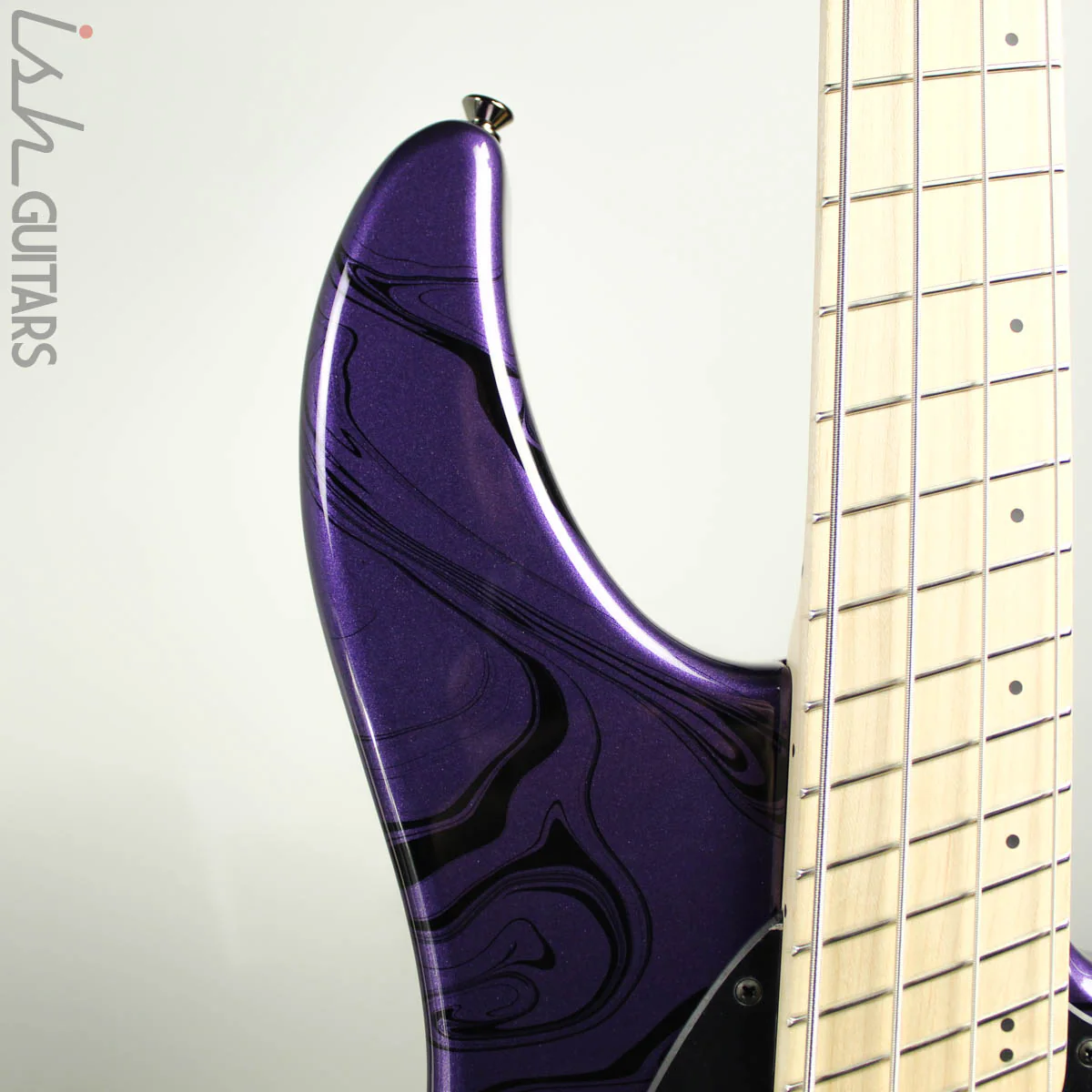 2019 Dingwall NG3 4 String Bass Purple Swirl - Image 4