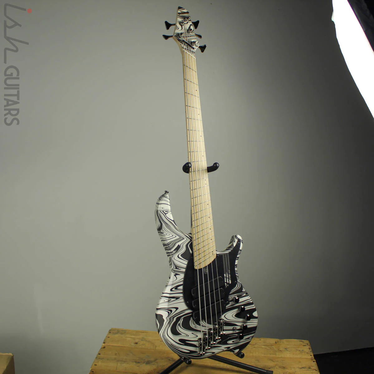 Dingwall NG3 5-String Ducati White Swirl Maple Fretboard B-Stock - Image 2