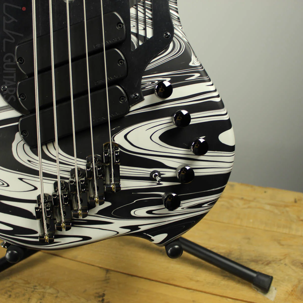 Dingwall NG3 5-String Ducati White Swirl Maple Fretboard B-Stock - Image 3