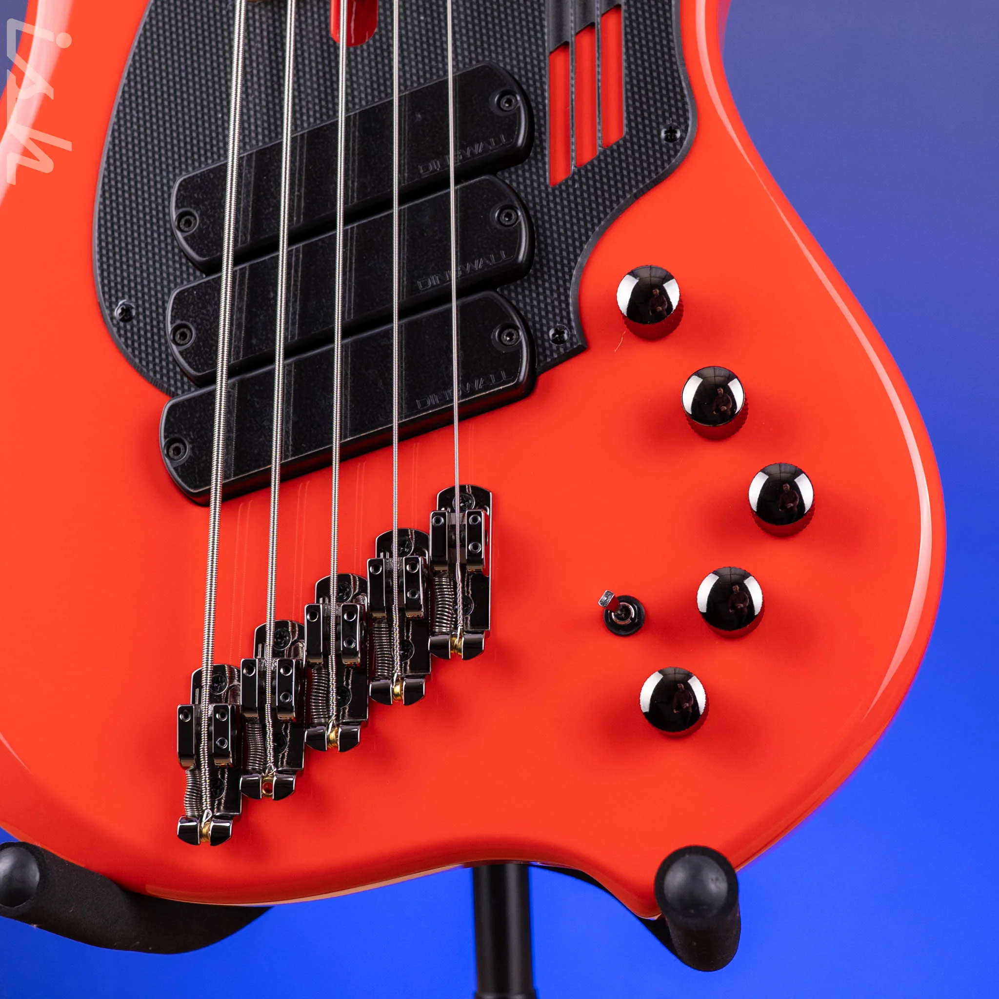 Dingwall NG3 5-String Ferrari Red - Individual Bridge Units - Image 5