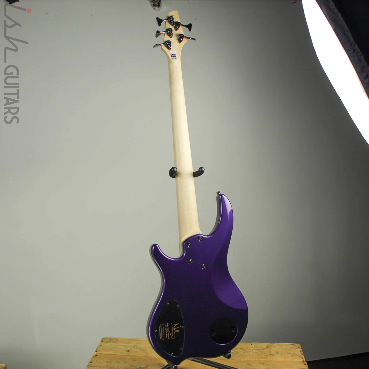 Dingwall NG3 5-String Purple Metallic Maple Fretboard B-Stock - Image 6