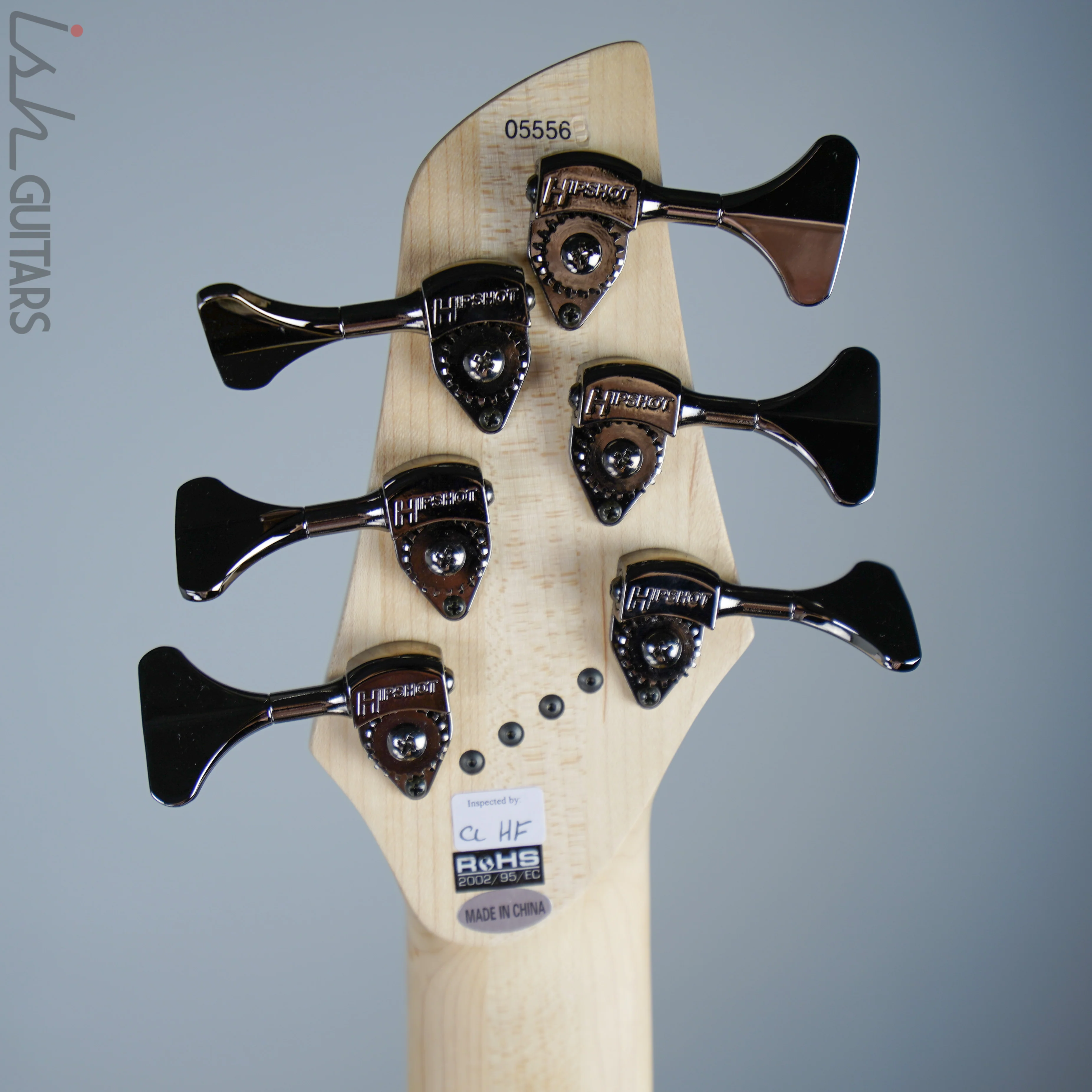 Dingwall NG3 Ducati White Swirl 6 String B-Stock - Image 10