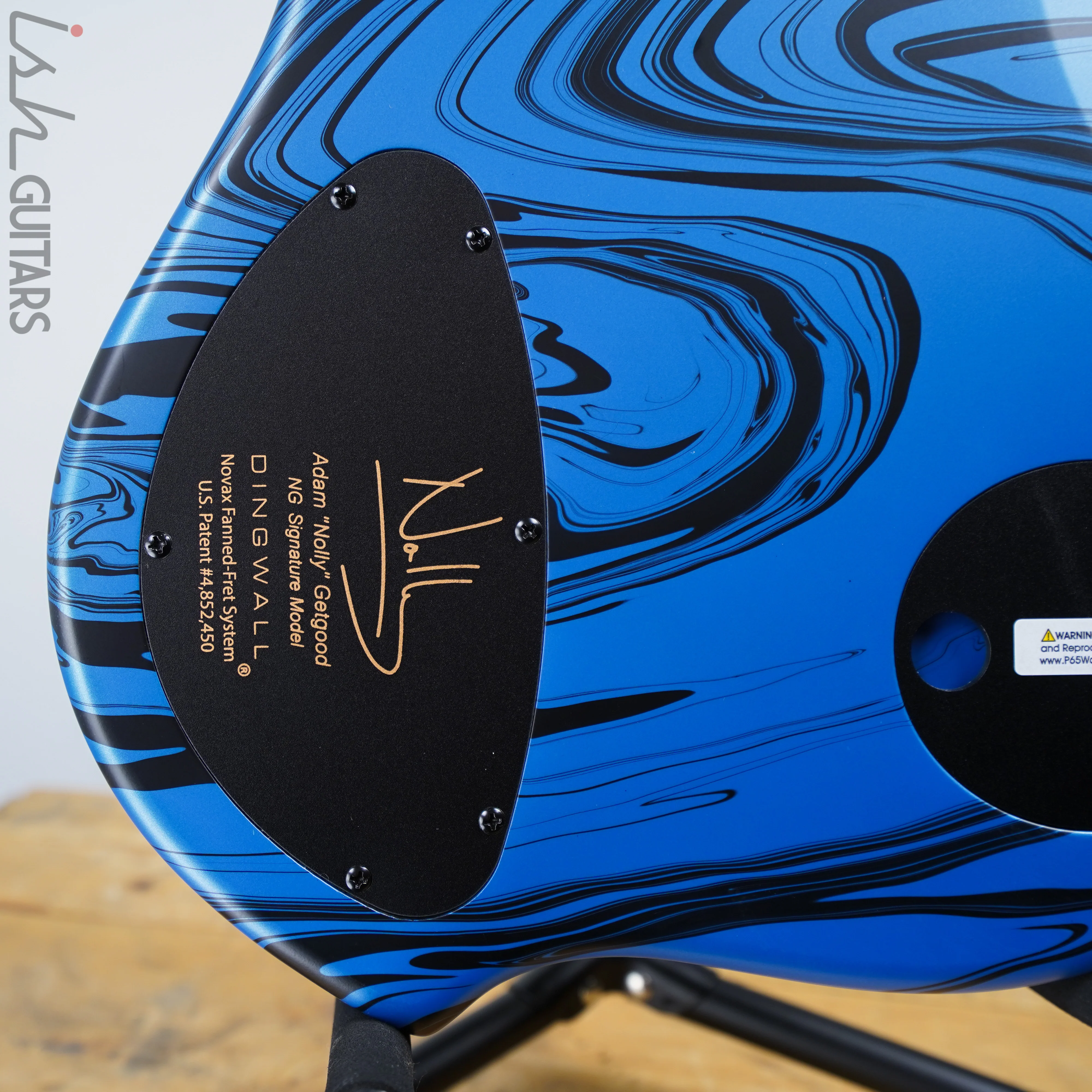 Dingwall 4 String NG3 Laguna Seca Blue Swirl Discontinued Color - Image 9