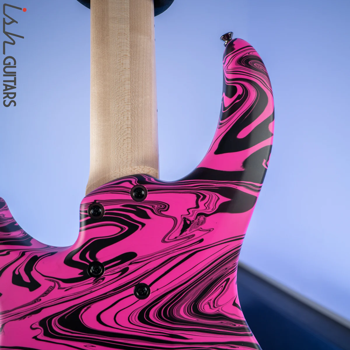 Dingwall NG-3 Matte Pink Swirl 5-String Bass - Image 9