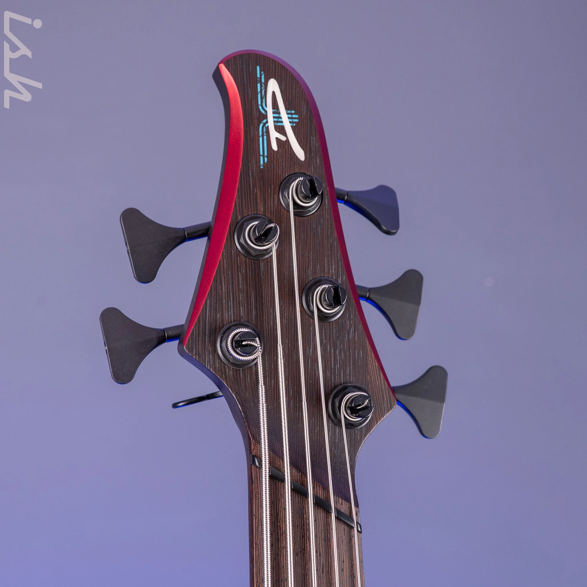 Dingwall Rob van der Loo Signature D-Roc Custom 5-String Bass Matte Candy Pearl Wild Cherry - Image 7