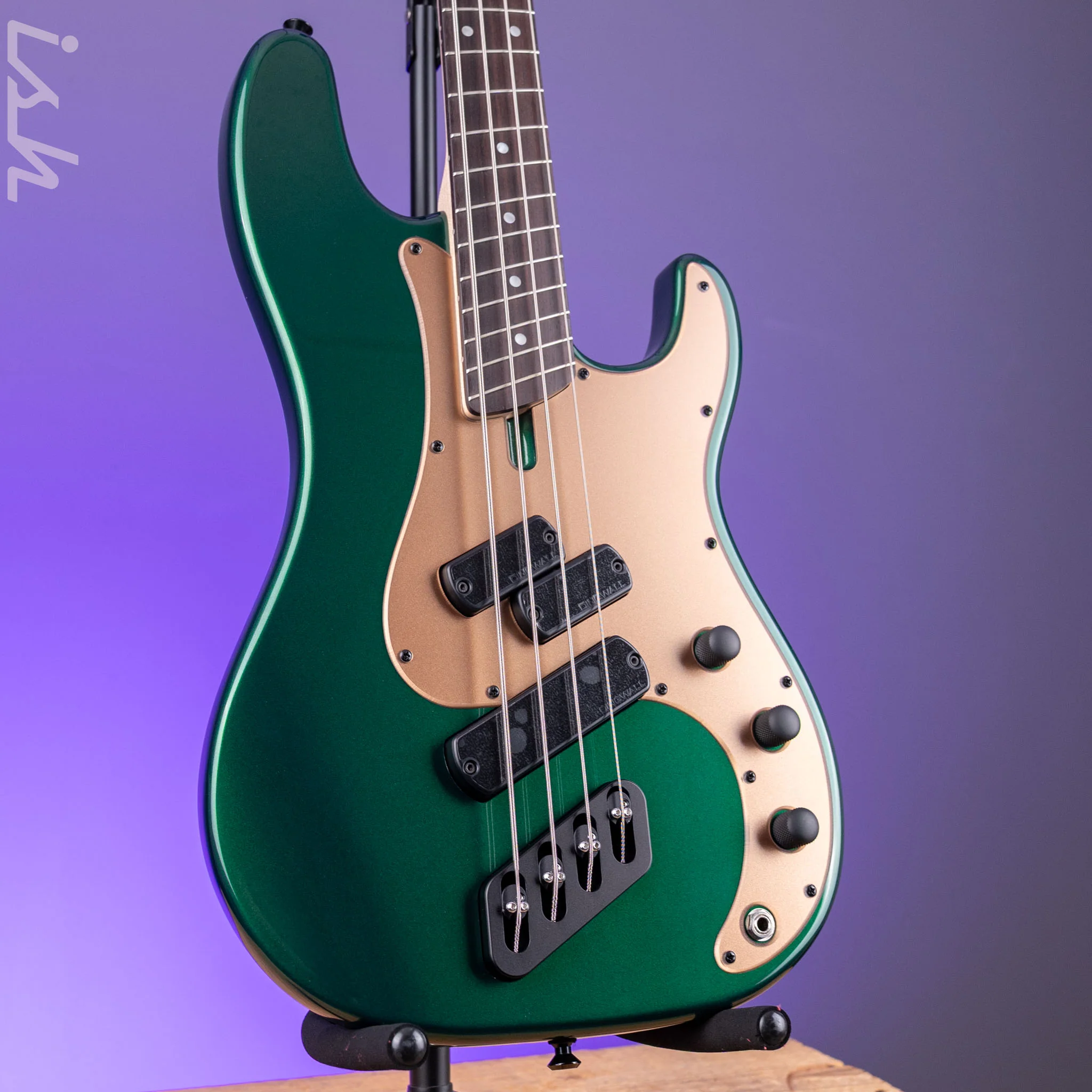 Dingwall SP1 4-String Bass Dark Candy Green