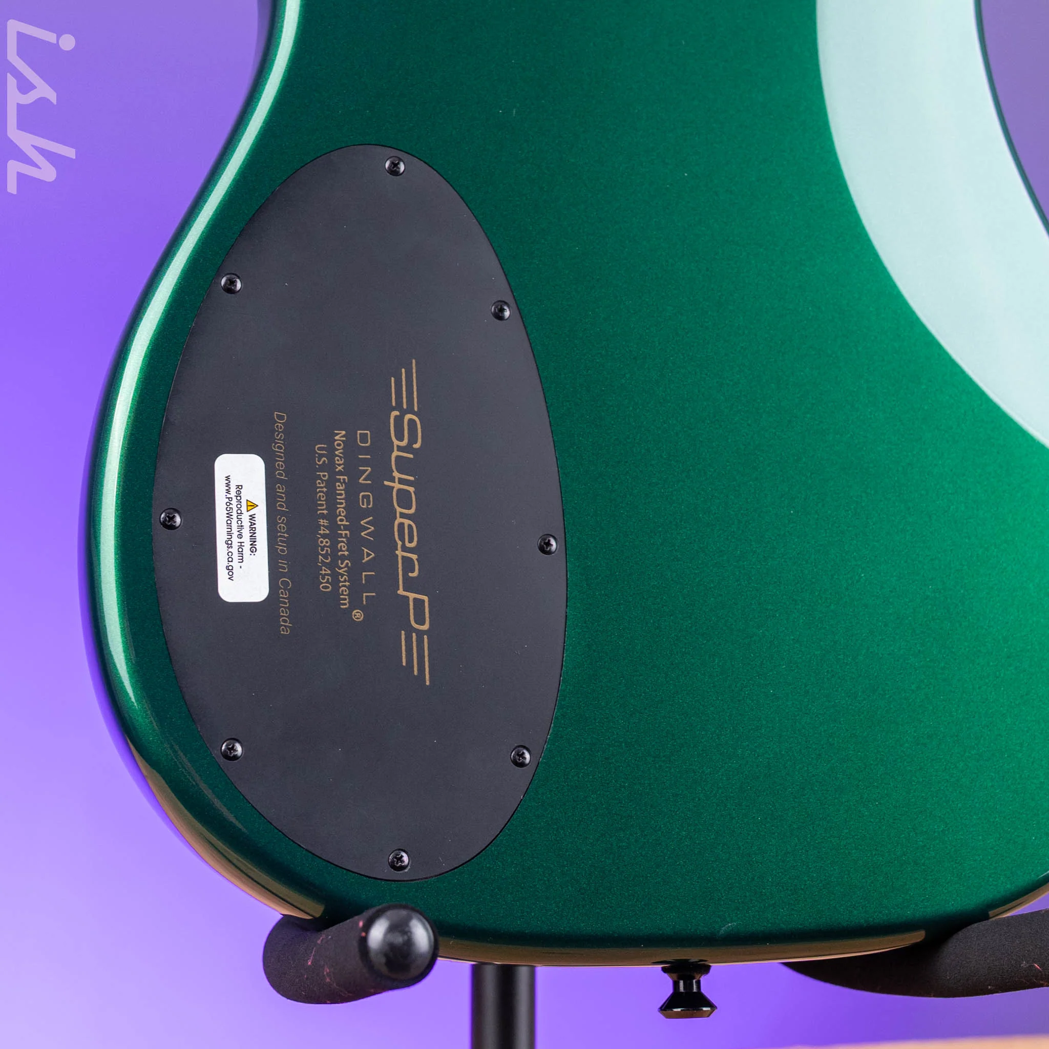 Dingwall SP1 4-String Bass Dark Candy Green B-STOCK - Image 11