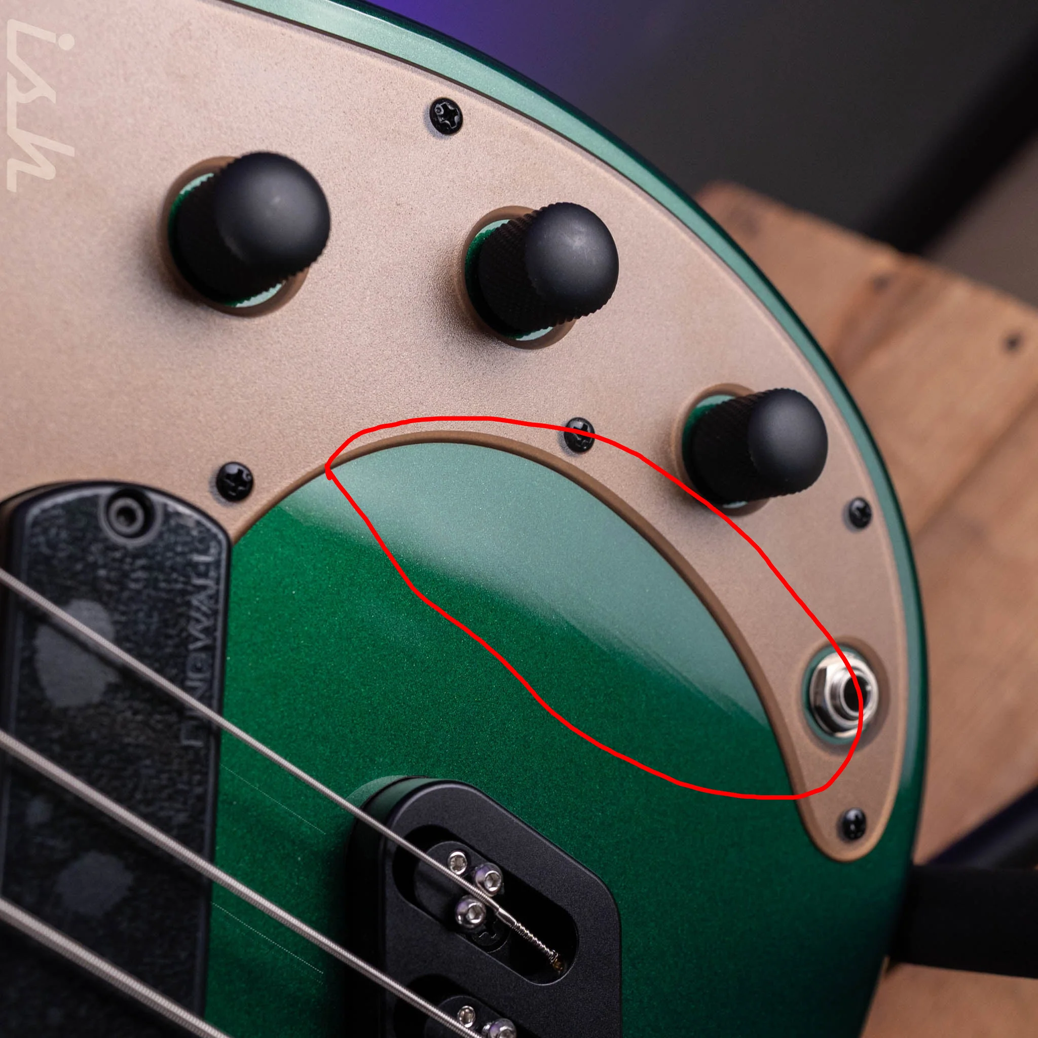 Dingwall SP1 4-String Bass Dark Candy Green B-STOCK - Image 6