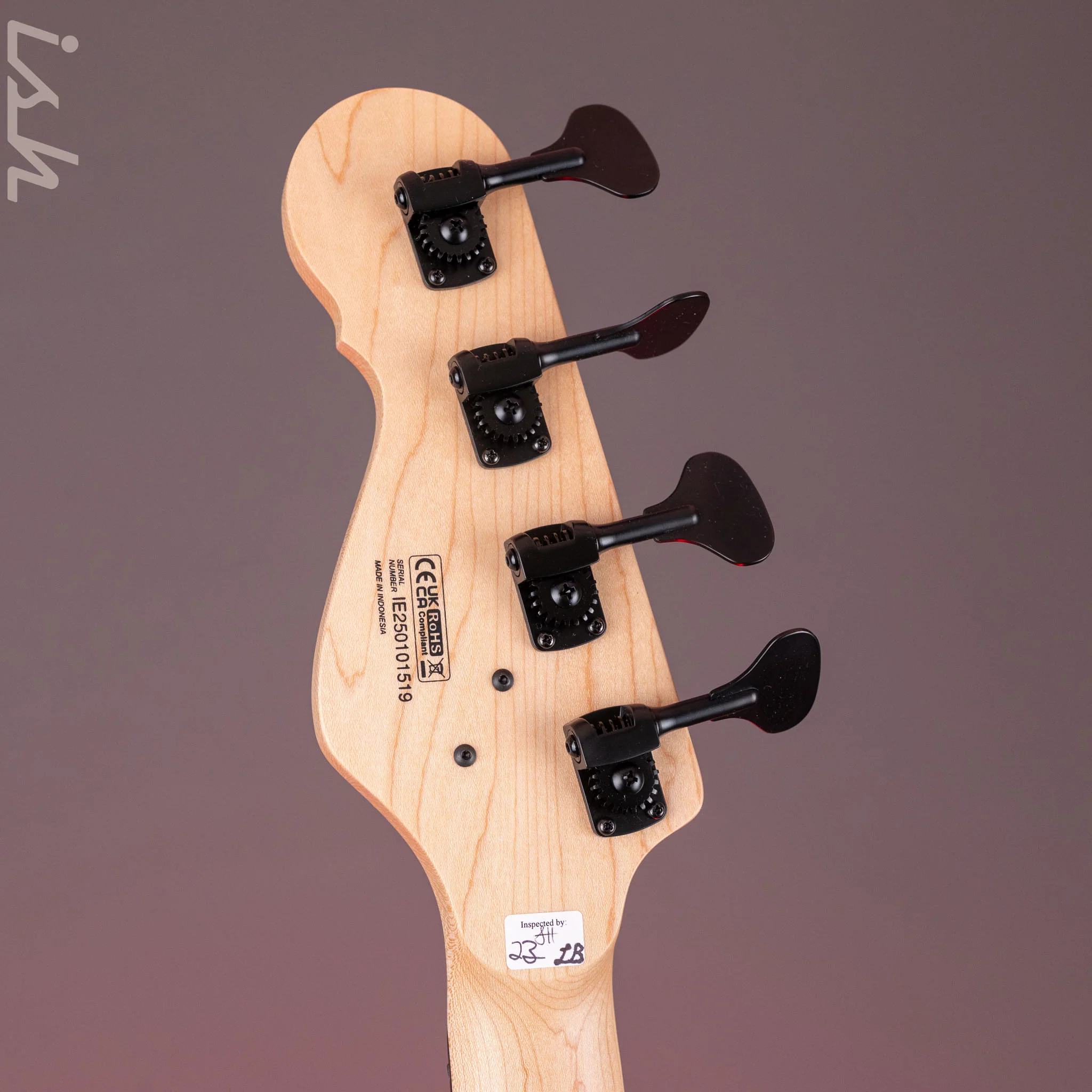 Dingwall SP1 4-String Bass Gloss Metallic Black - Image 11