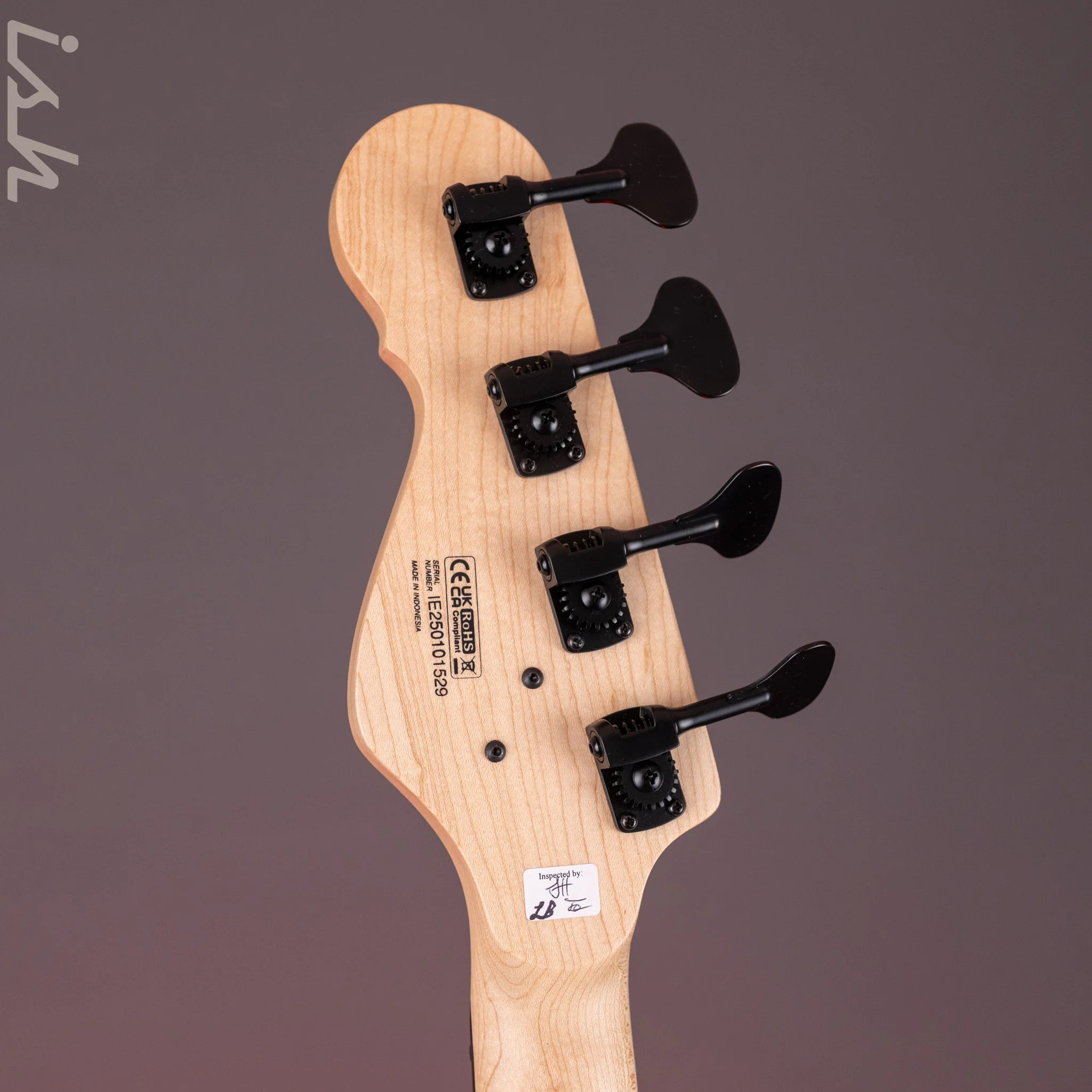 Dingwall SP1 4-String Bass Gloss Metallic Black - Image 11