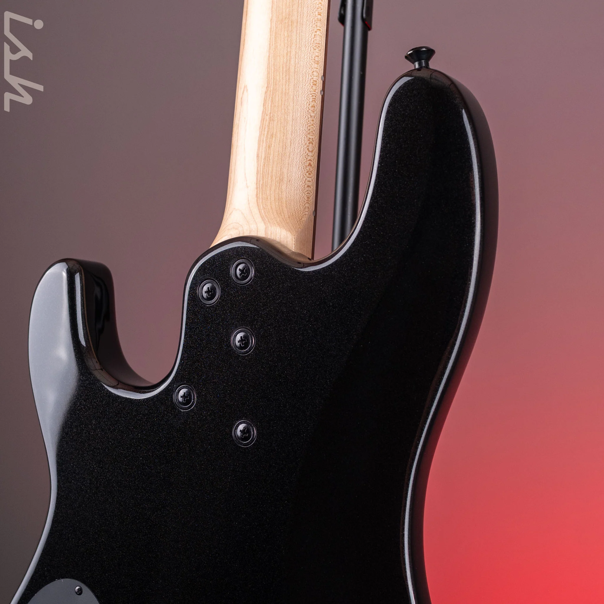 Dingwall SP1 4-String Bass Gloss Metallic Black - Image 9
