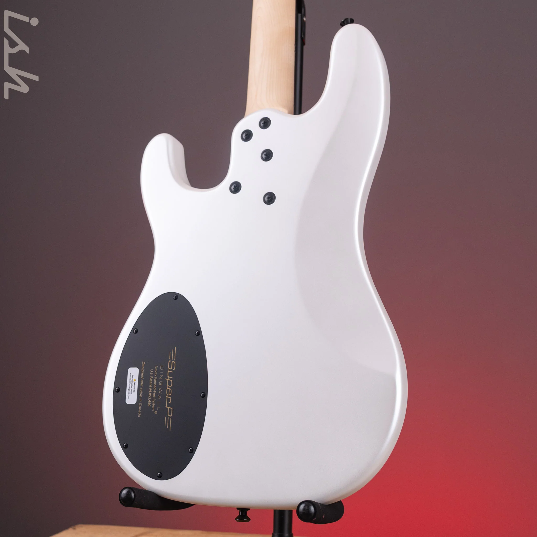 Dingwall SP1 4-String Bass Matte Ducati Pearl White - Image 8
