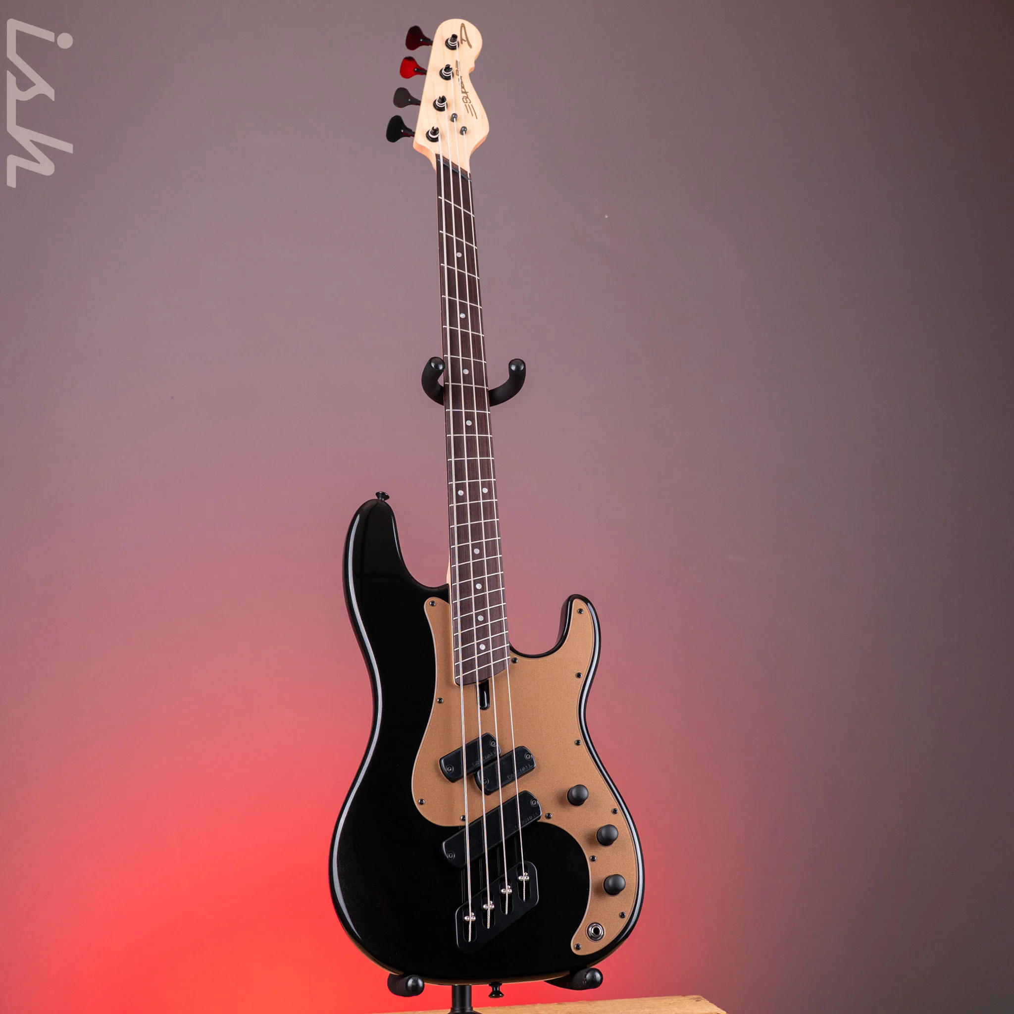 Dingwall SP1 4-String Bass Metallic Black - Image 2