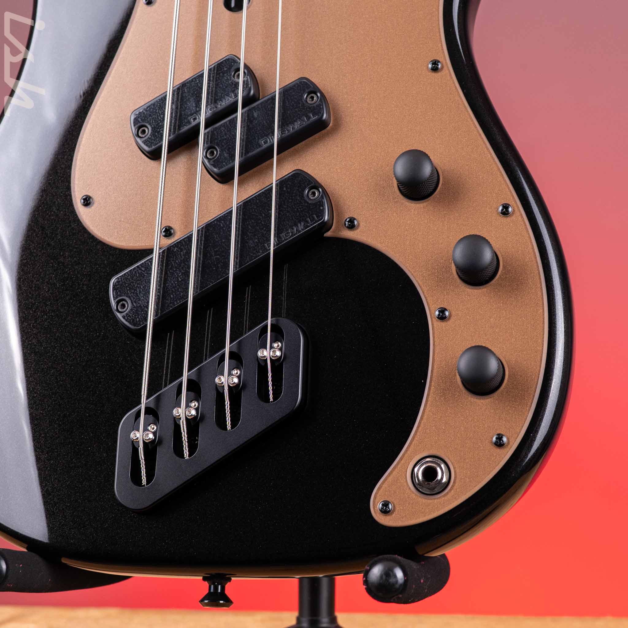 Dingwall SP1 4-String Bass Metallic Black - Image 5