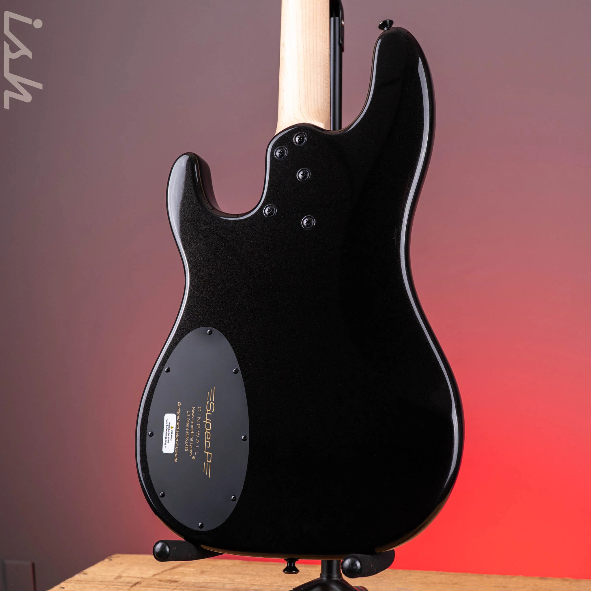 Dingwall SP1 4-String Bass Metallic Black - Image 8