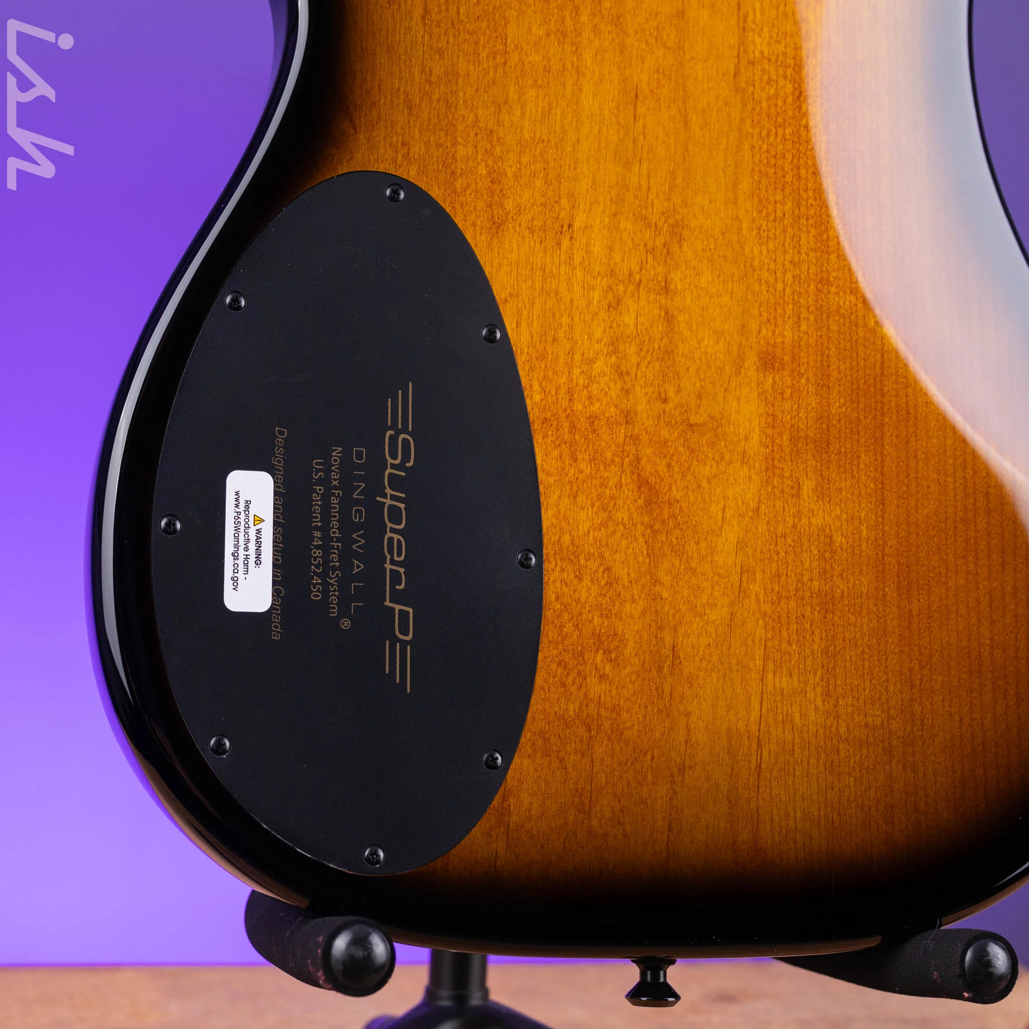 Dingwall SP1 4-String Bass Gloss Vintageburst - Image 10