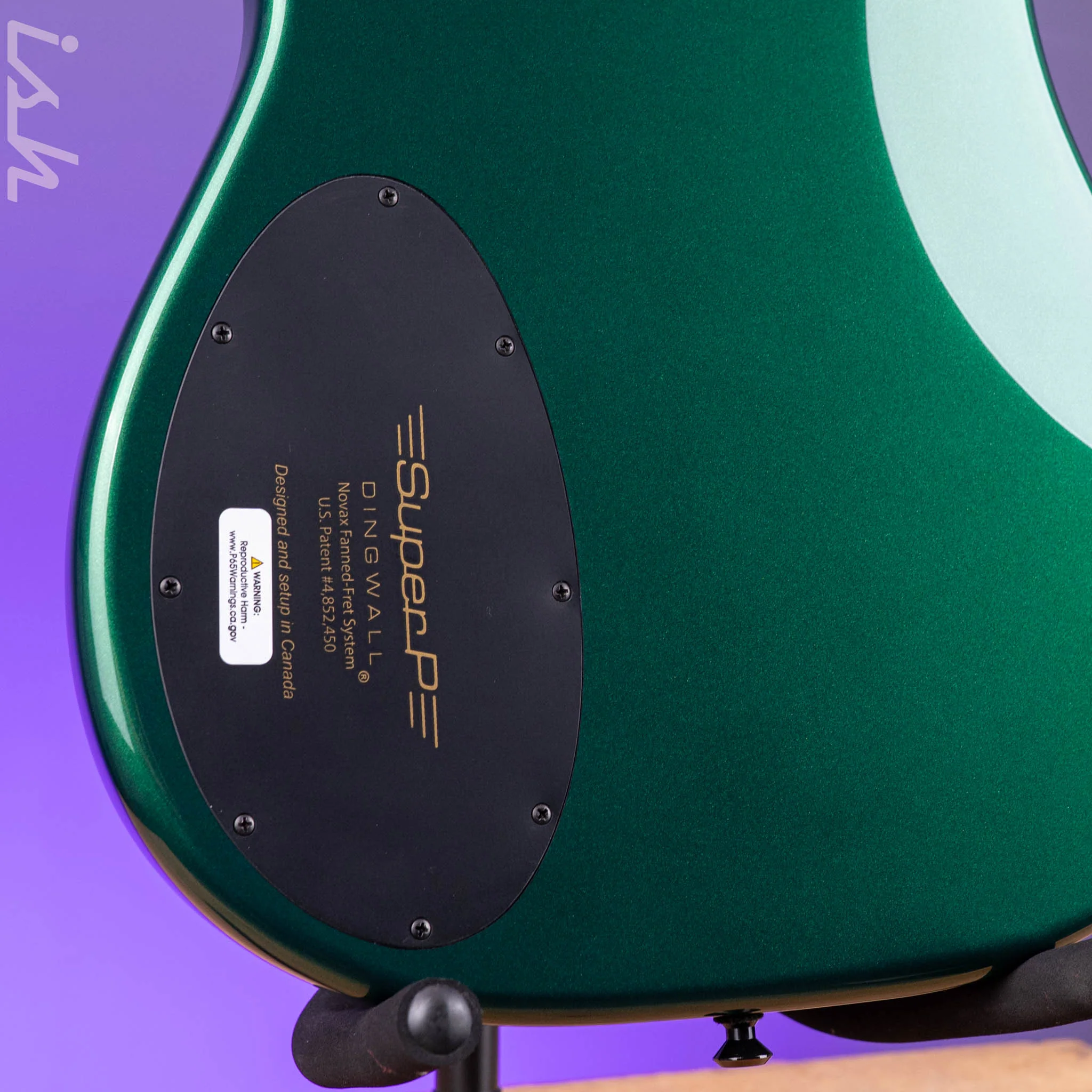 Dingwall SP1 5-String Bass Dark Candy Green - Image 11
