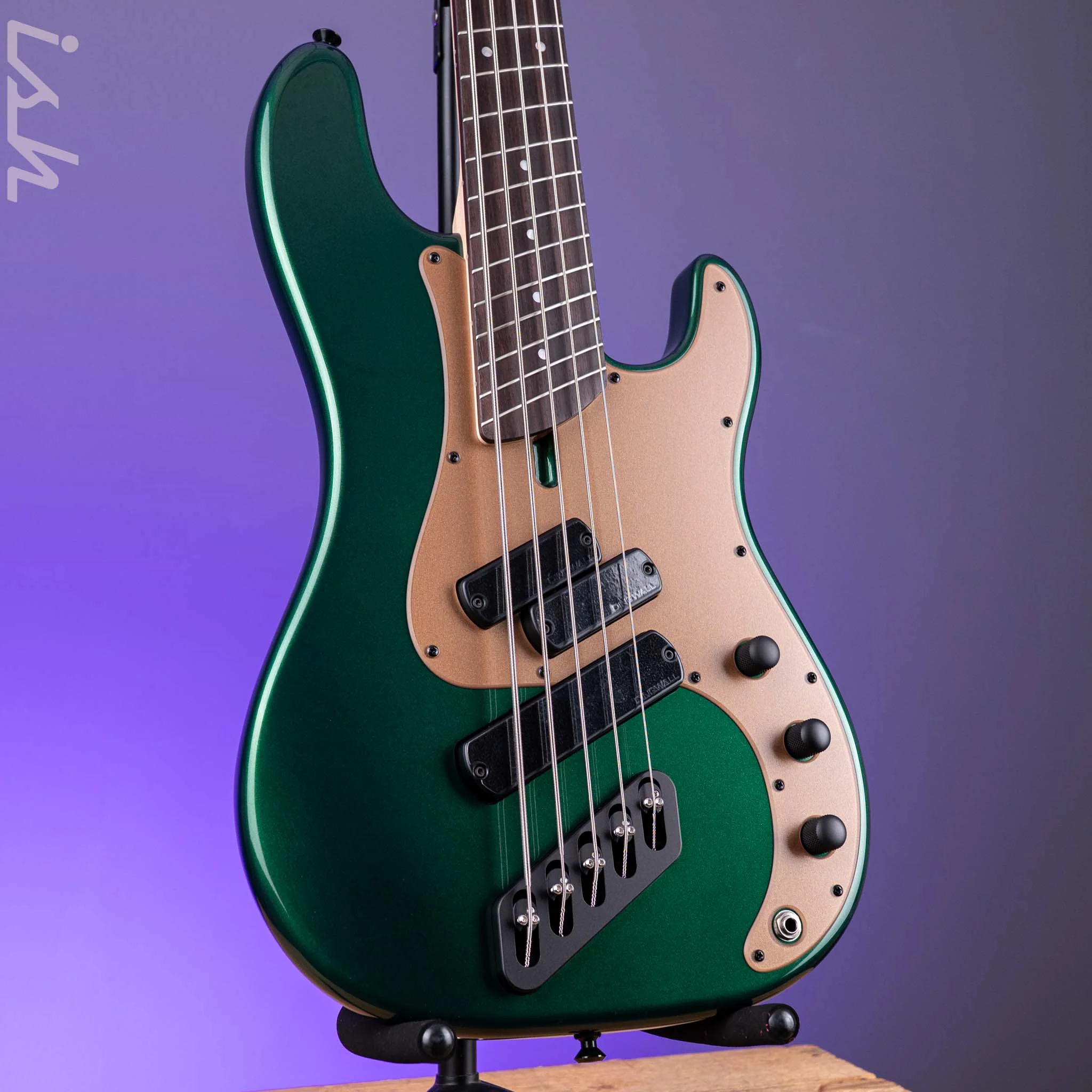 Dingwall SP1 5-String Bass Dark Candy Green