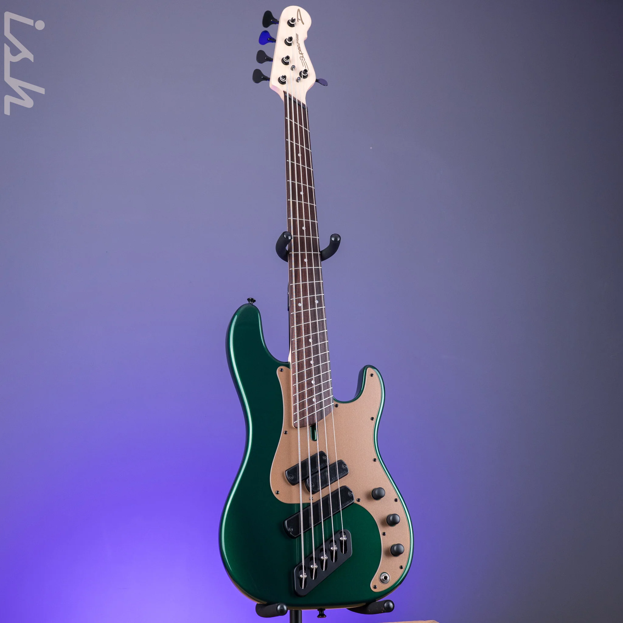 Dingwall SP1 5-String Bass Dark Candy Green B-Stock - Image 2