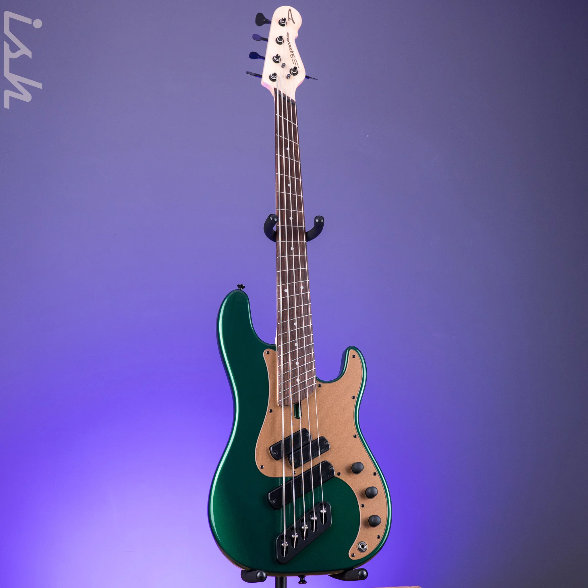 Dingwall SP1 5-String Bass Dark Candy Green B-Stock - Image 2