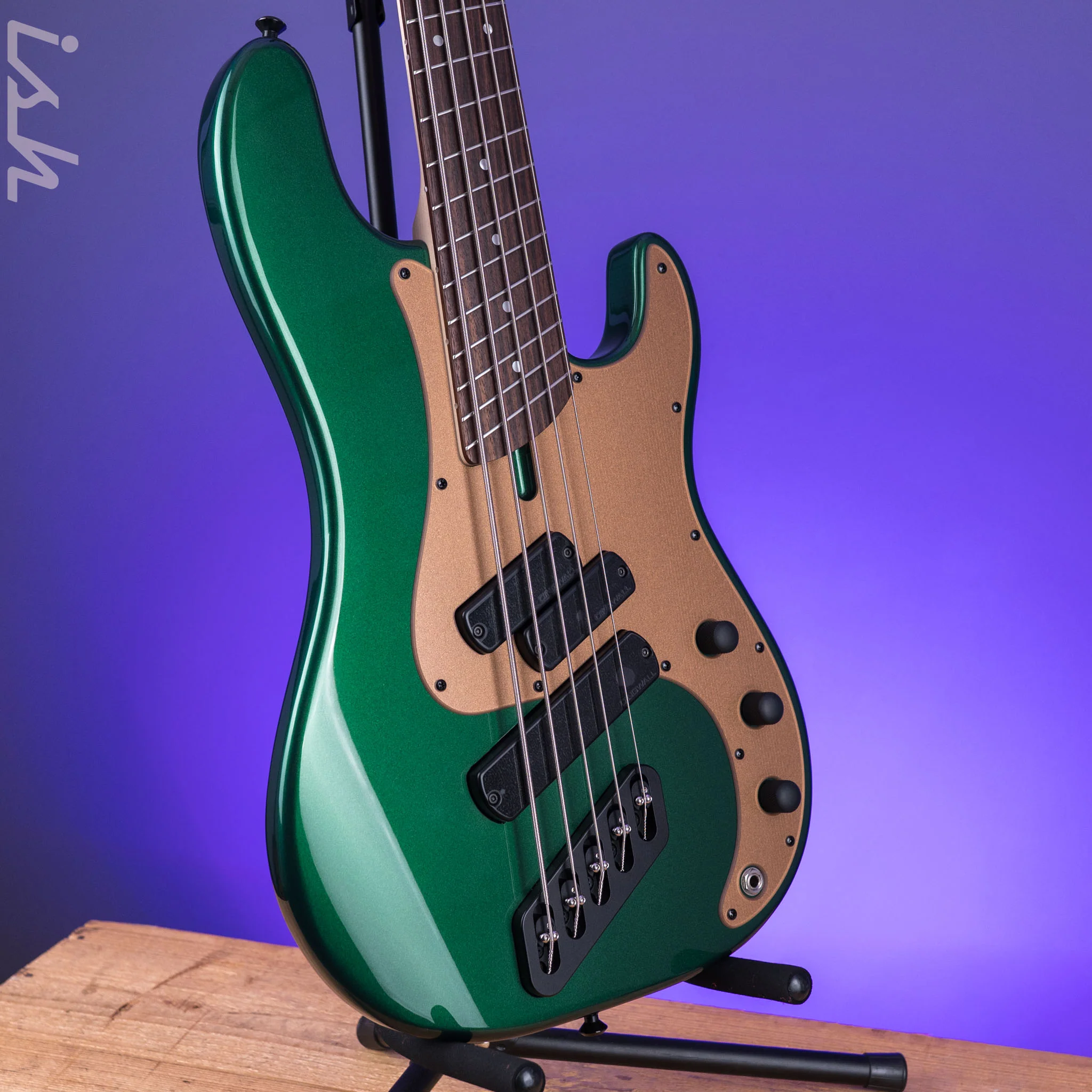 Dingwall SP1 5-String Bass Dark Candy Green B-Stock - Image 3