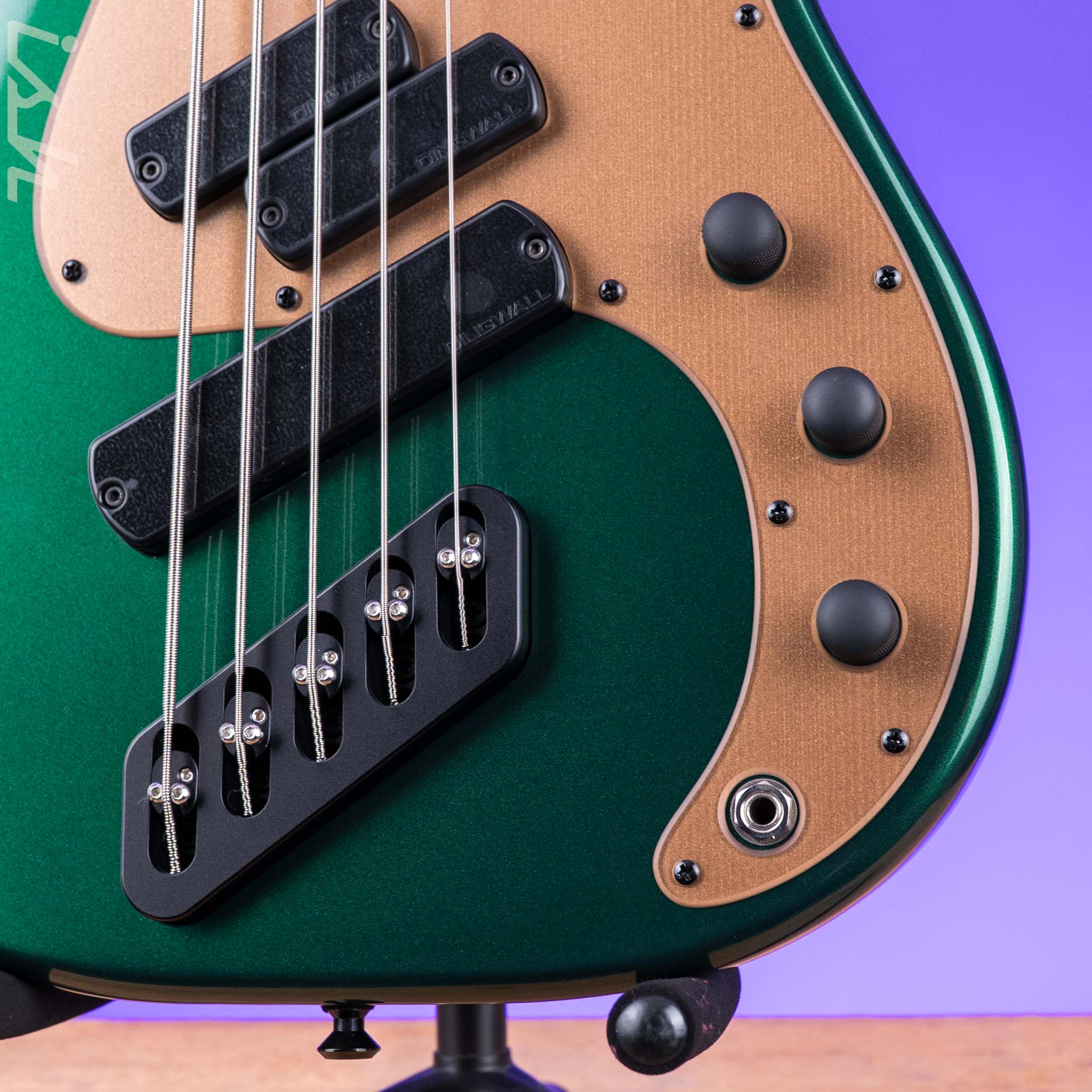 Dingwall SP1 5-String Bass Dark Candy Green B-Stock - Image 5