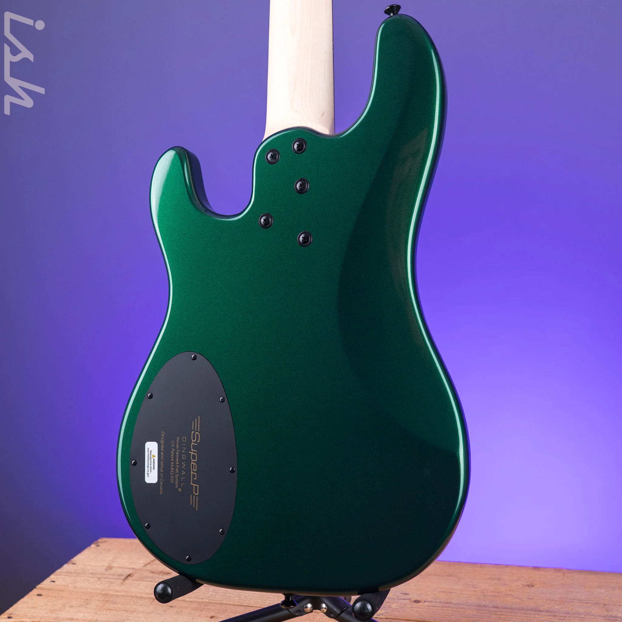 Dingwall SP1 5-String Bass Dark Candy Green B-Stock - Image 8