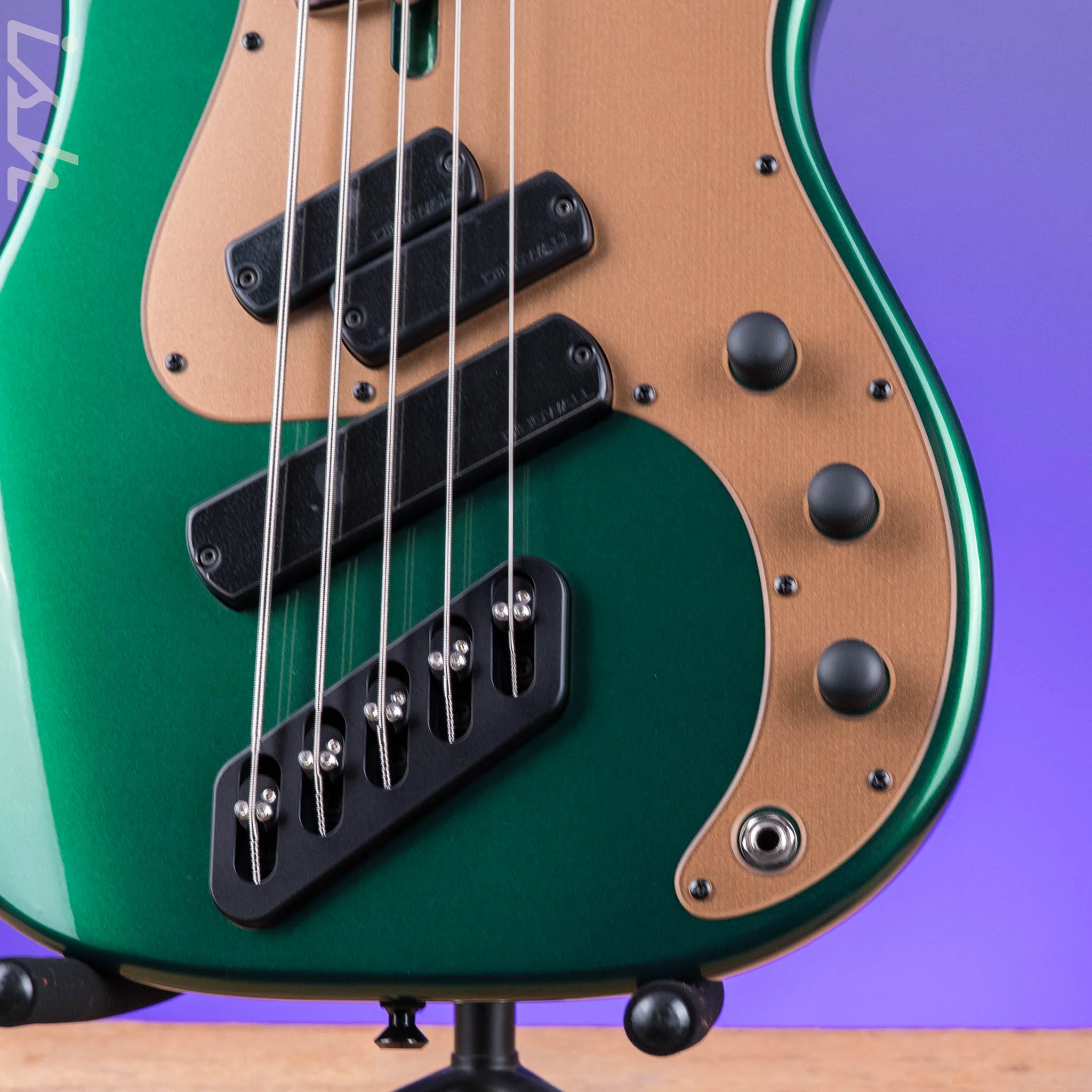 Dingwall SP1 5-String Bass Dark Candy Green B-Stock - Image 5