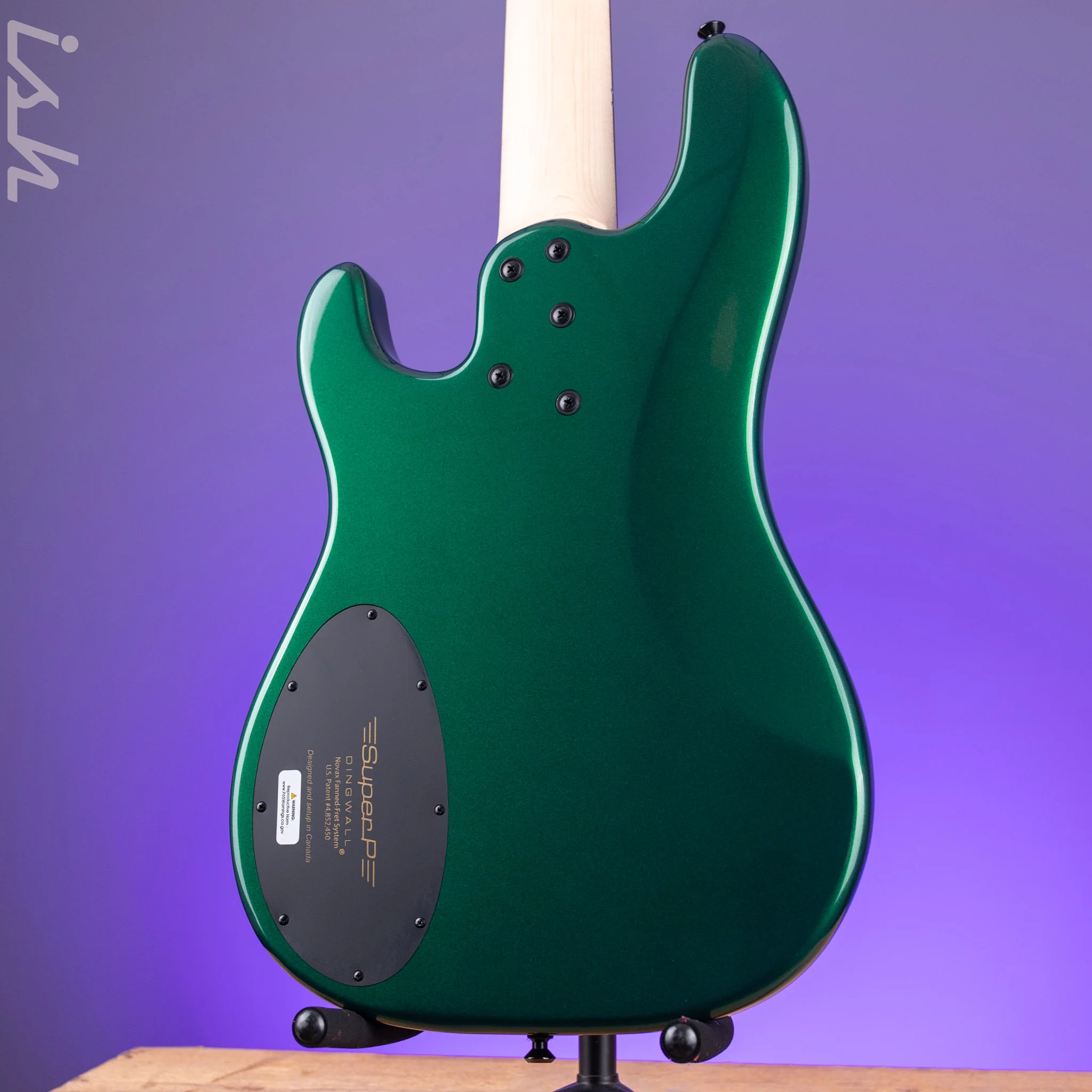 Dingwall SP1 5-String Bass Dark Candy Green Gloss - Image 8