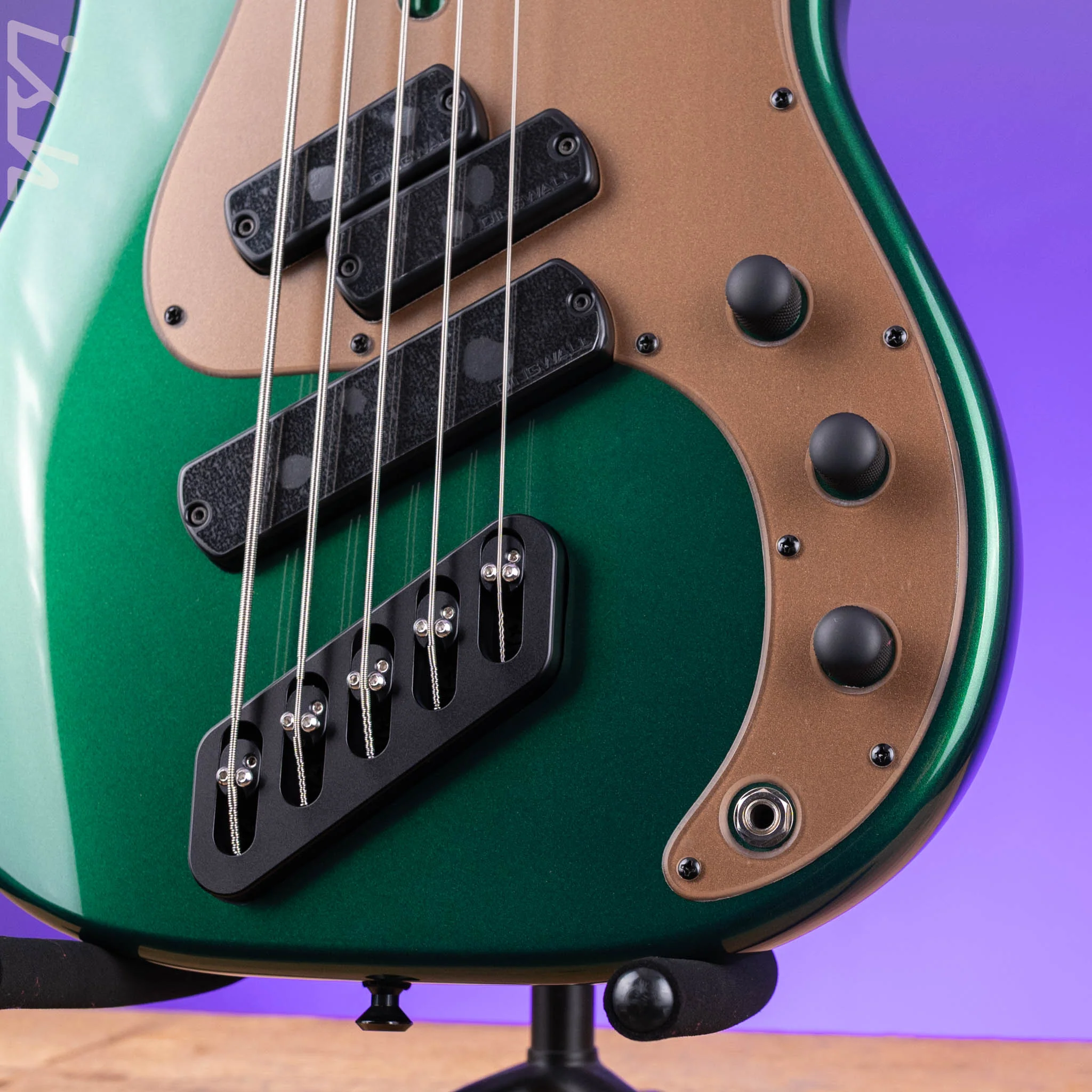 Dingwall SP1 5-String Bass Dark Candy Green Gloss - Image 5